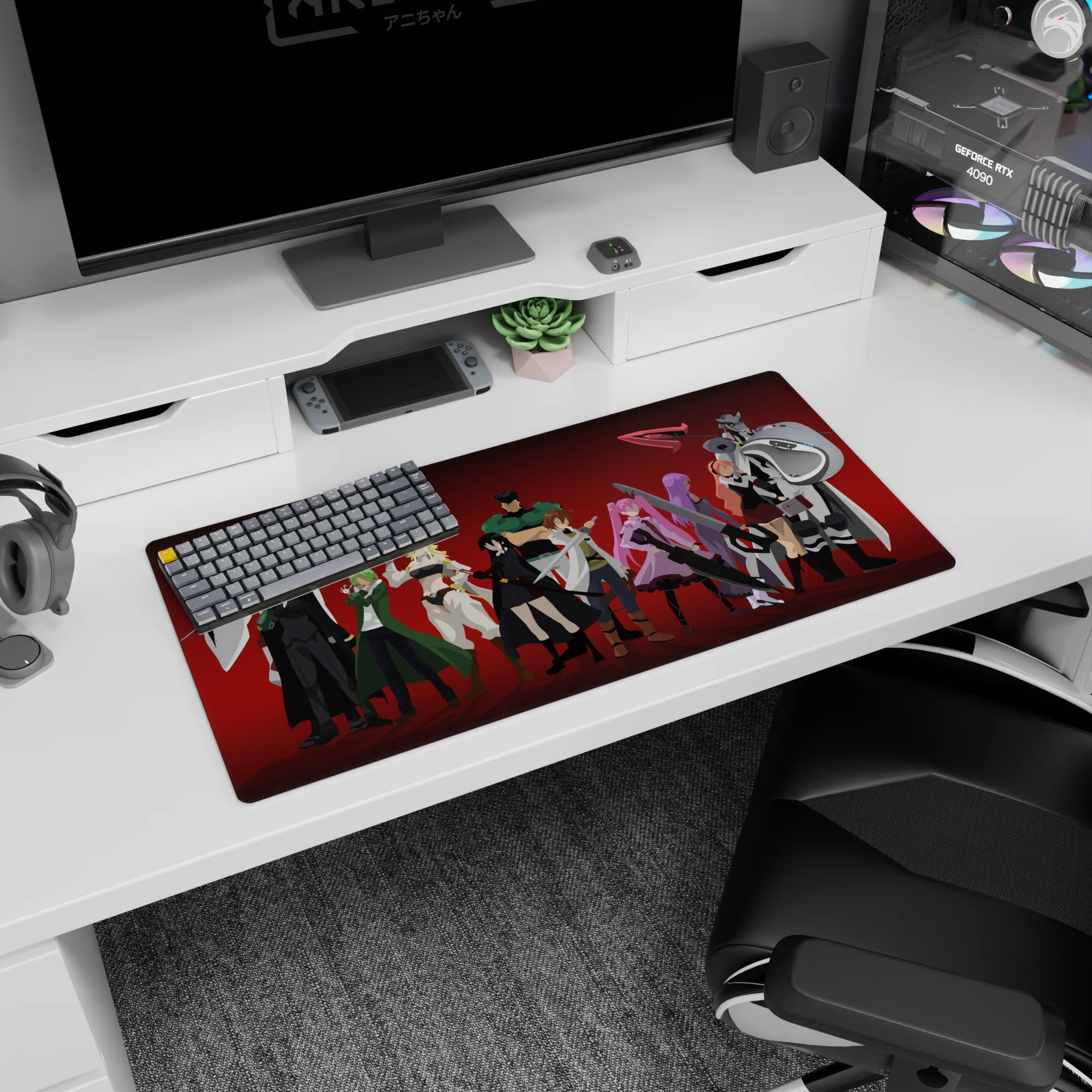 Akame ga Kill - Anime Mouse Pad and Desk Pad - Crimson Night Assassins