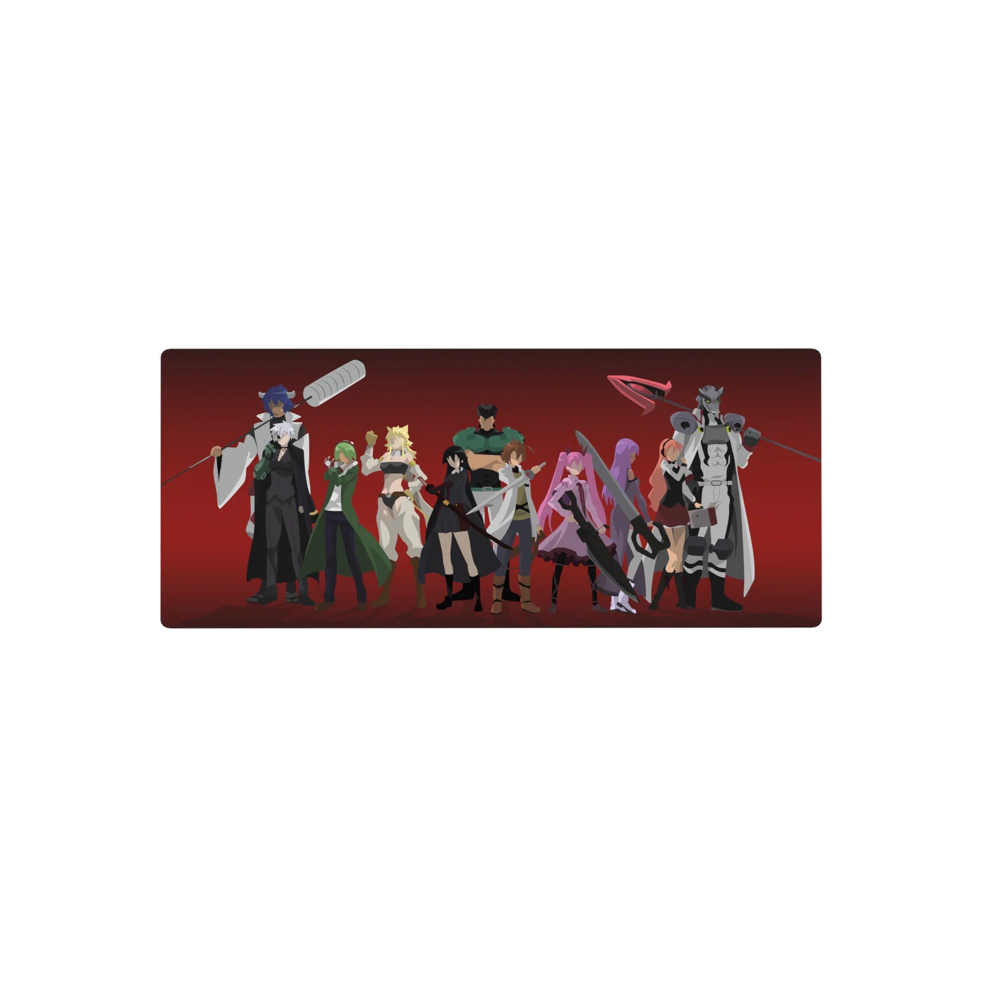 Akame ga Kill - Anime Mouse Pad and Desk Pad - Crimson Night Assassins