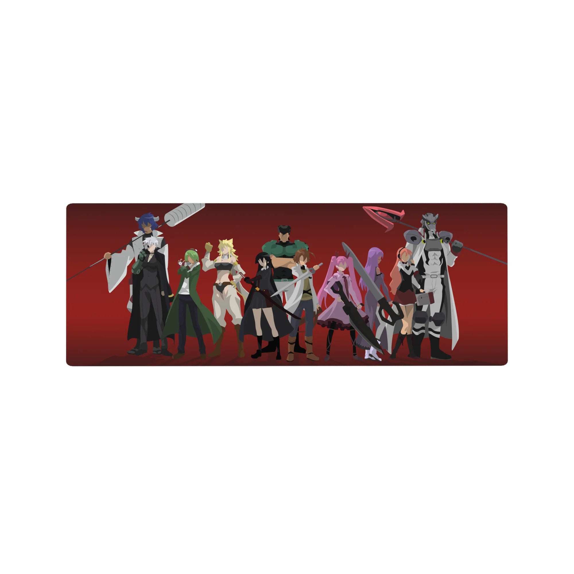 Akame ga Kill - Anime Mouse Pad and Desk Pad - Crimson Night Assassins