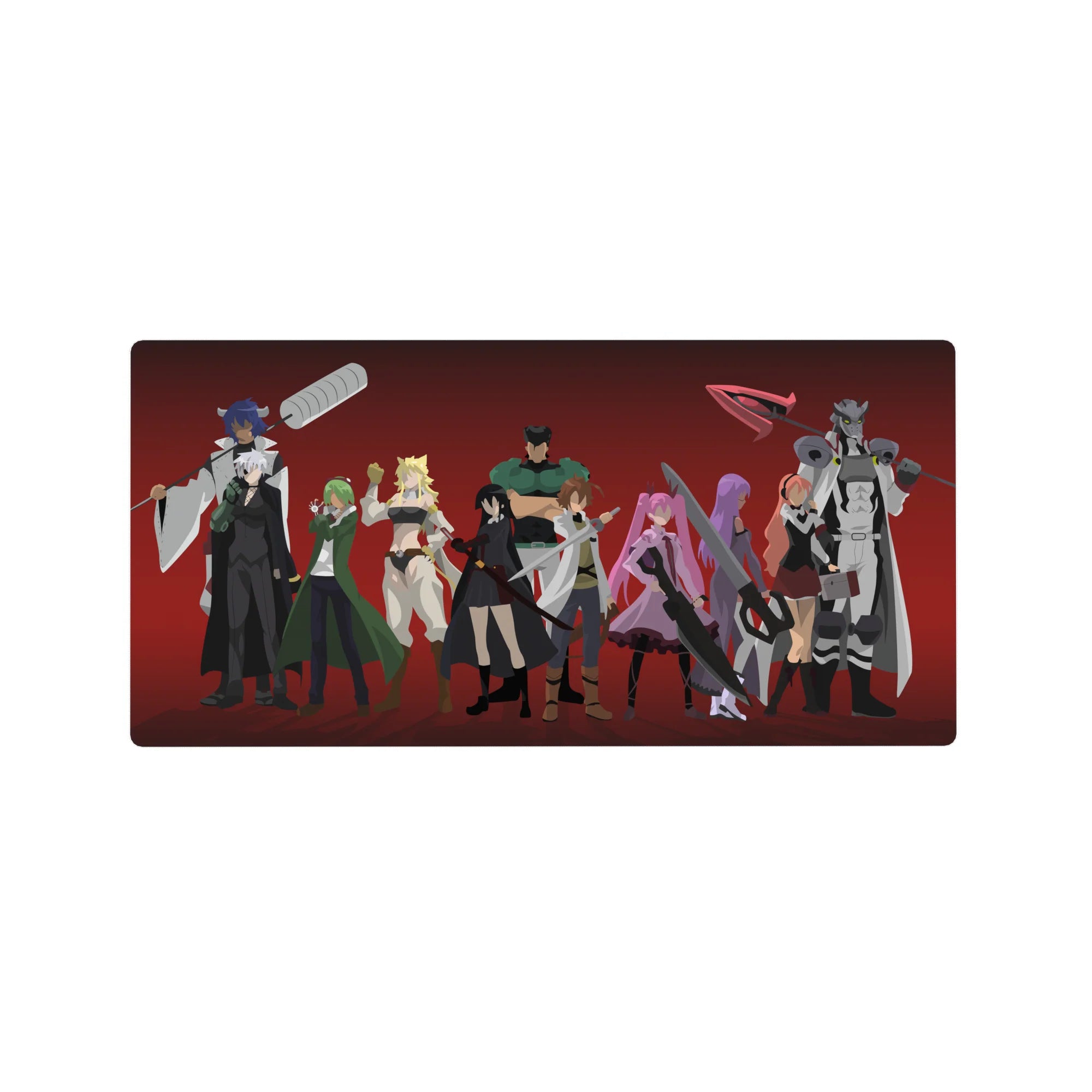 Akame ga Kill - Anime Mouse Pad and Desk Pad - Crimson Night Assassins