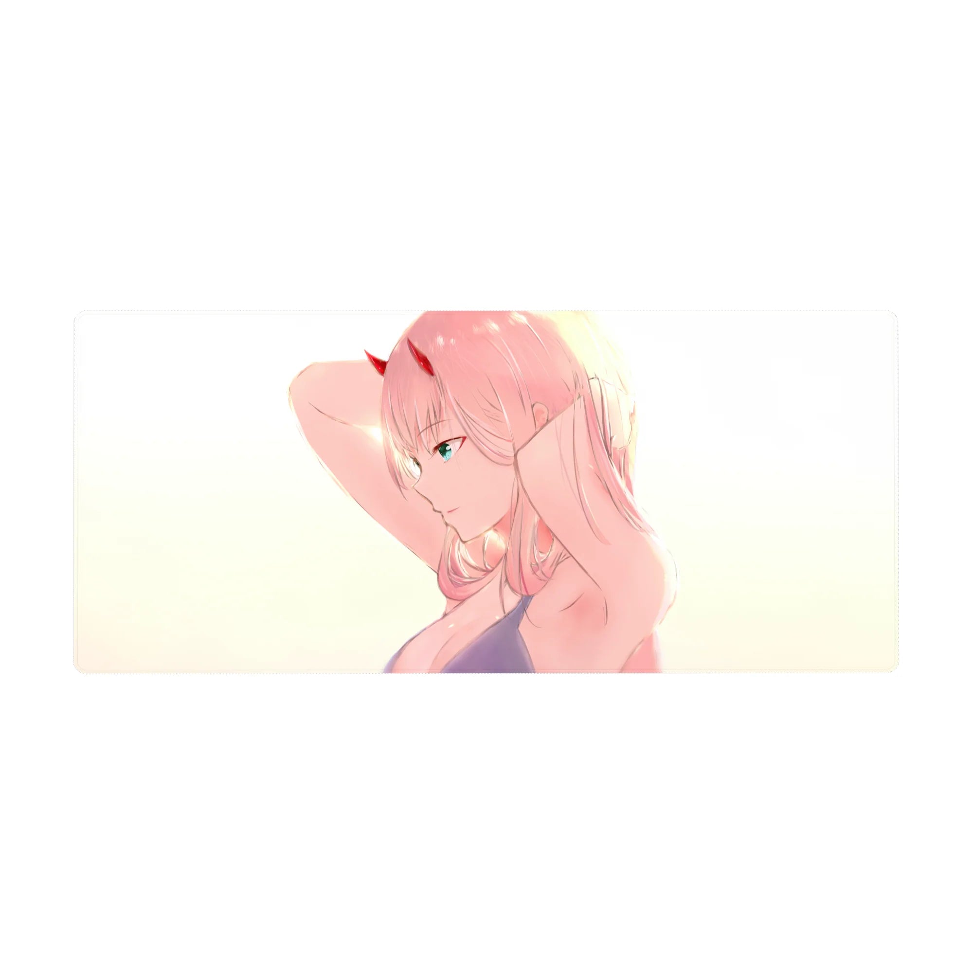 Darling In The Franxx - Anime Mouse Pad and Desk Pad - Zero Two Golden Glow - AniChan