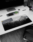 Vector Landscapes Deskmat | Mousepad | Deskpad - Monochrome Escape