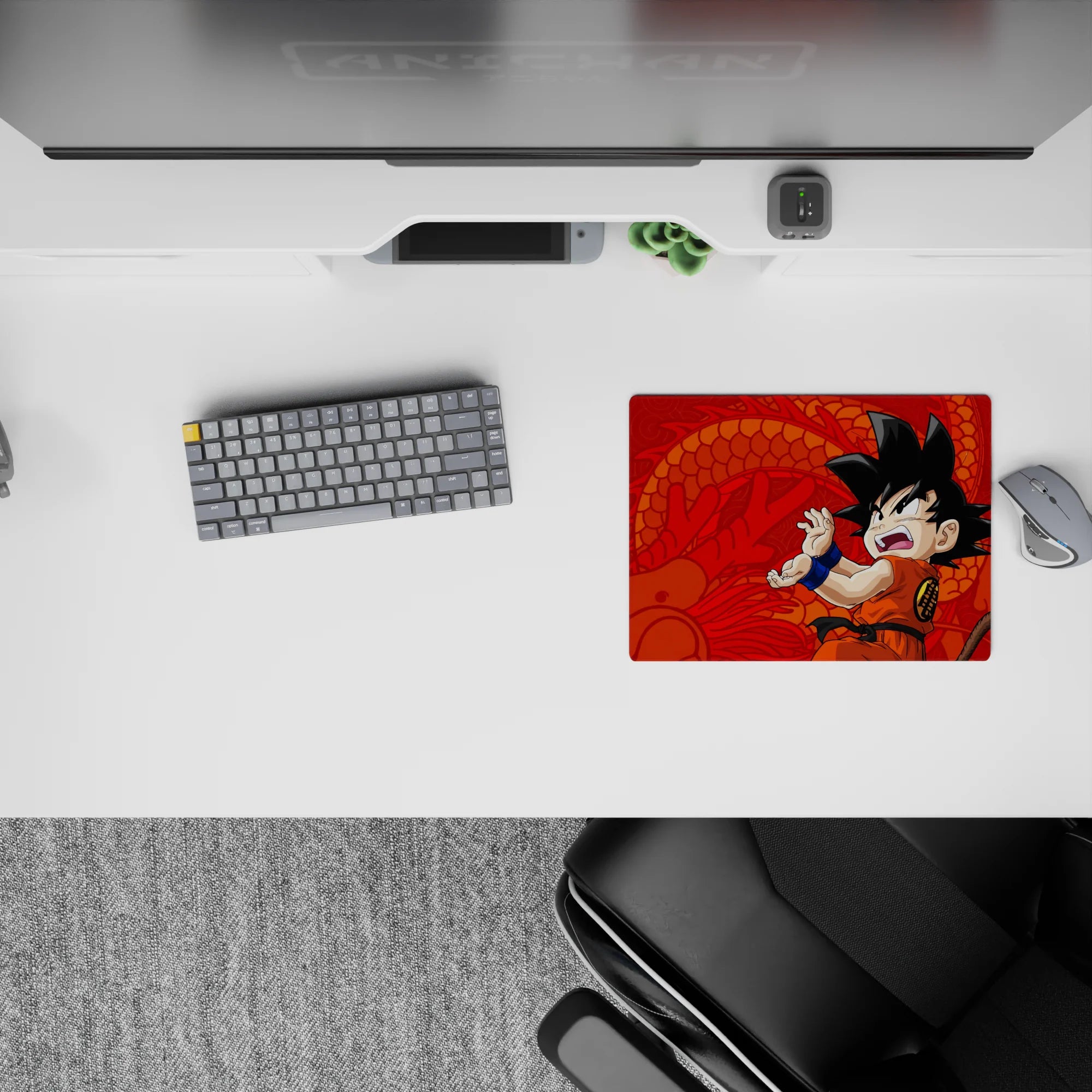 Dragon Ball Deskmat | Mousepad | Deskpad - Young Saiyan Spirit - AniChan