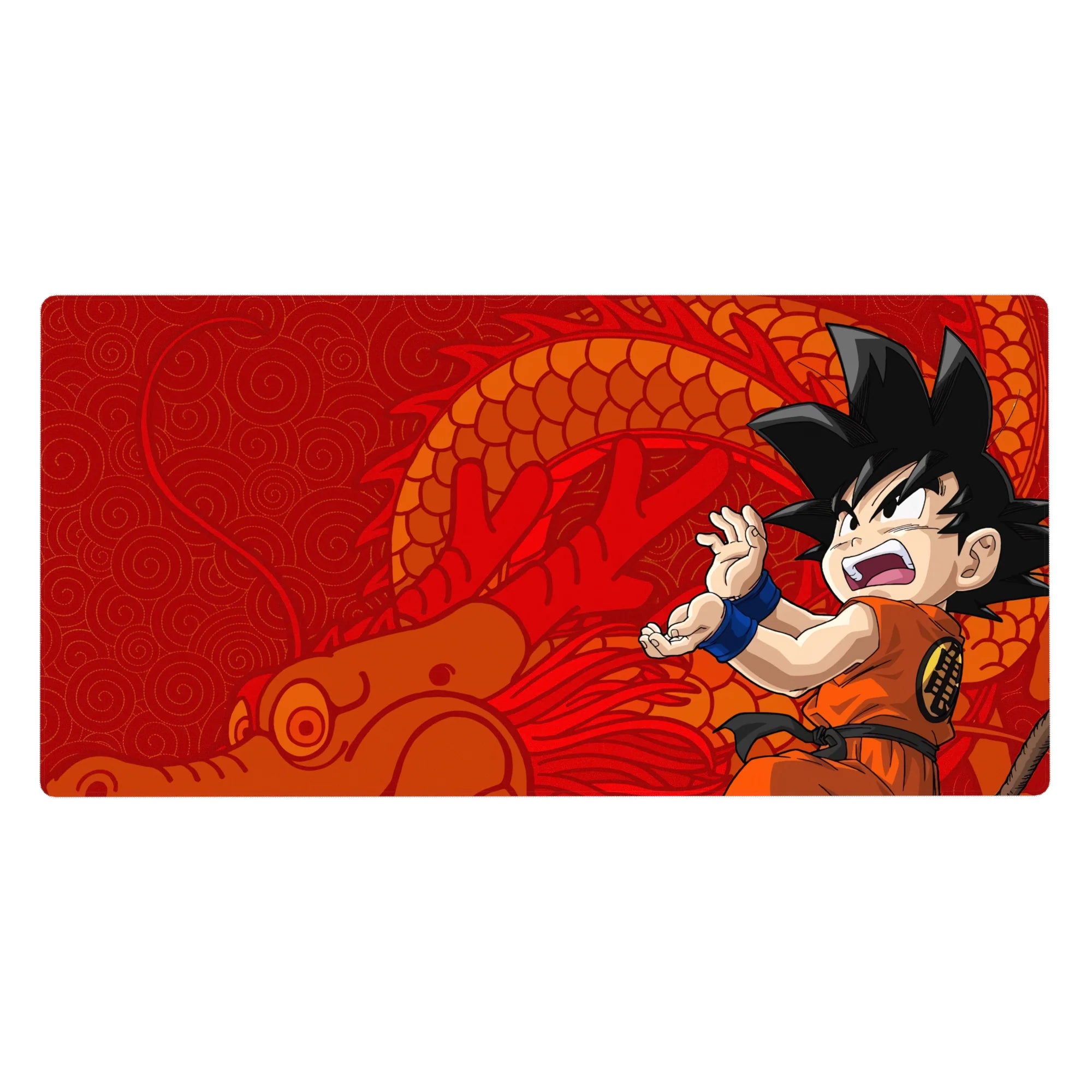 Dragon Ball Deskmat | Mousepad | Deskpad - Young Saiyan Spirit - AniChan