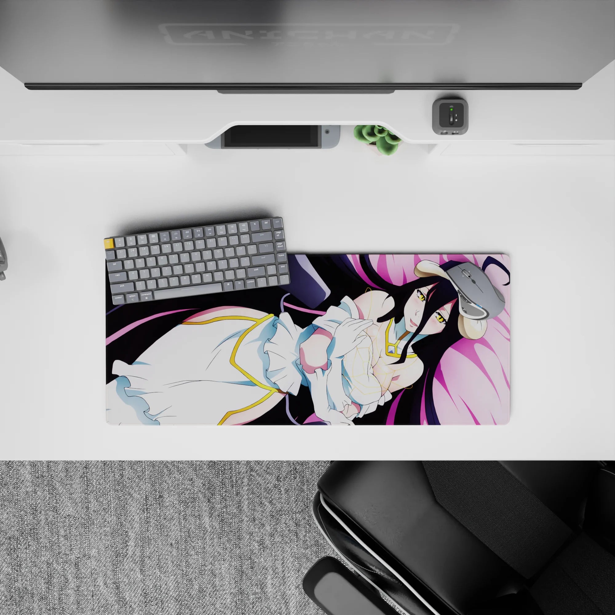 Overlord Deskmat | Mousepad | Deskpad - Serene Guardian - AniChan