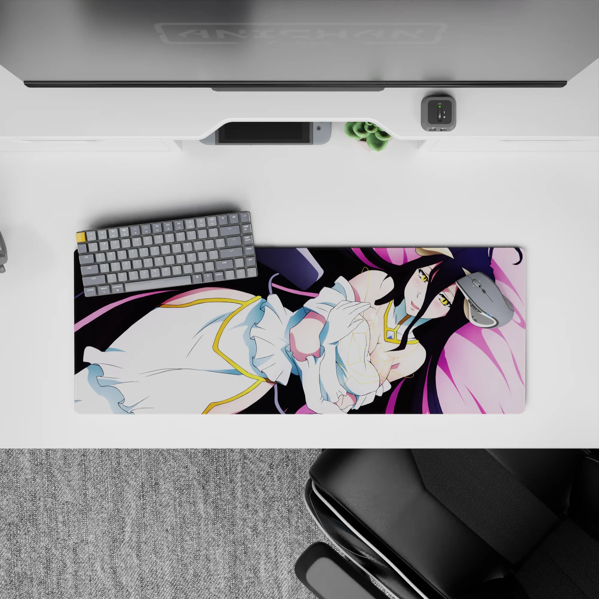 Overlord Deskmat | Mousepad | Deskpad - Serene Guardian - AniChan