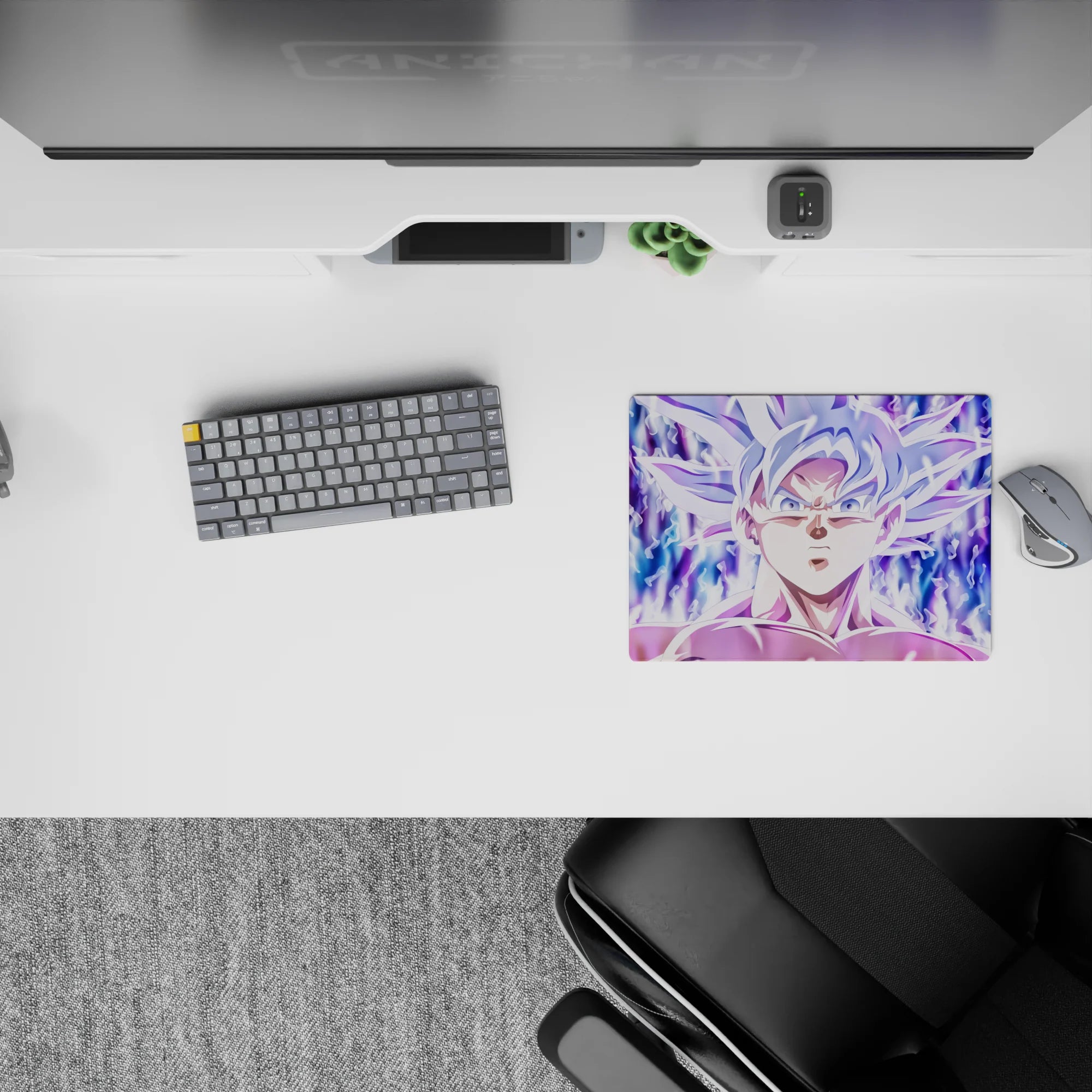 Dragon Ball Deskmat | Mousepad | Deskpad - Mastered Ultra Instinct Aura - AniChan