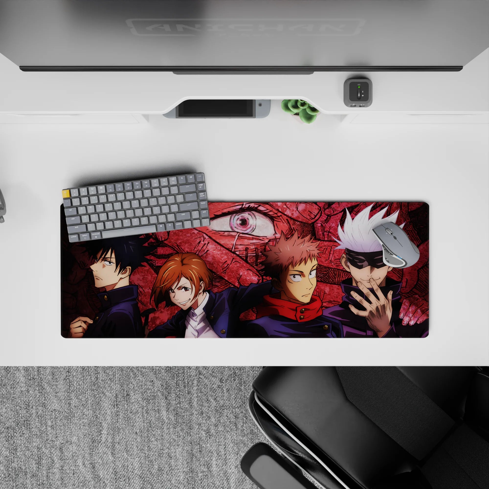 Jujutsu Kaisen Deskmat | Mousepad | Deskpad - Sorcerer Squad - AniChan