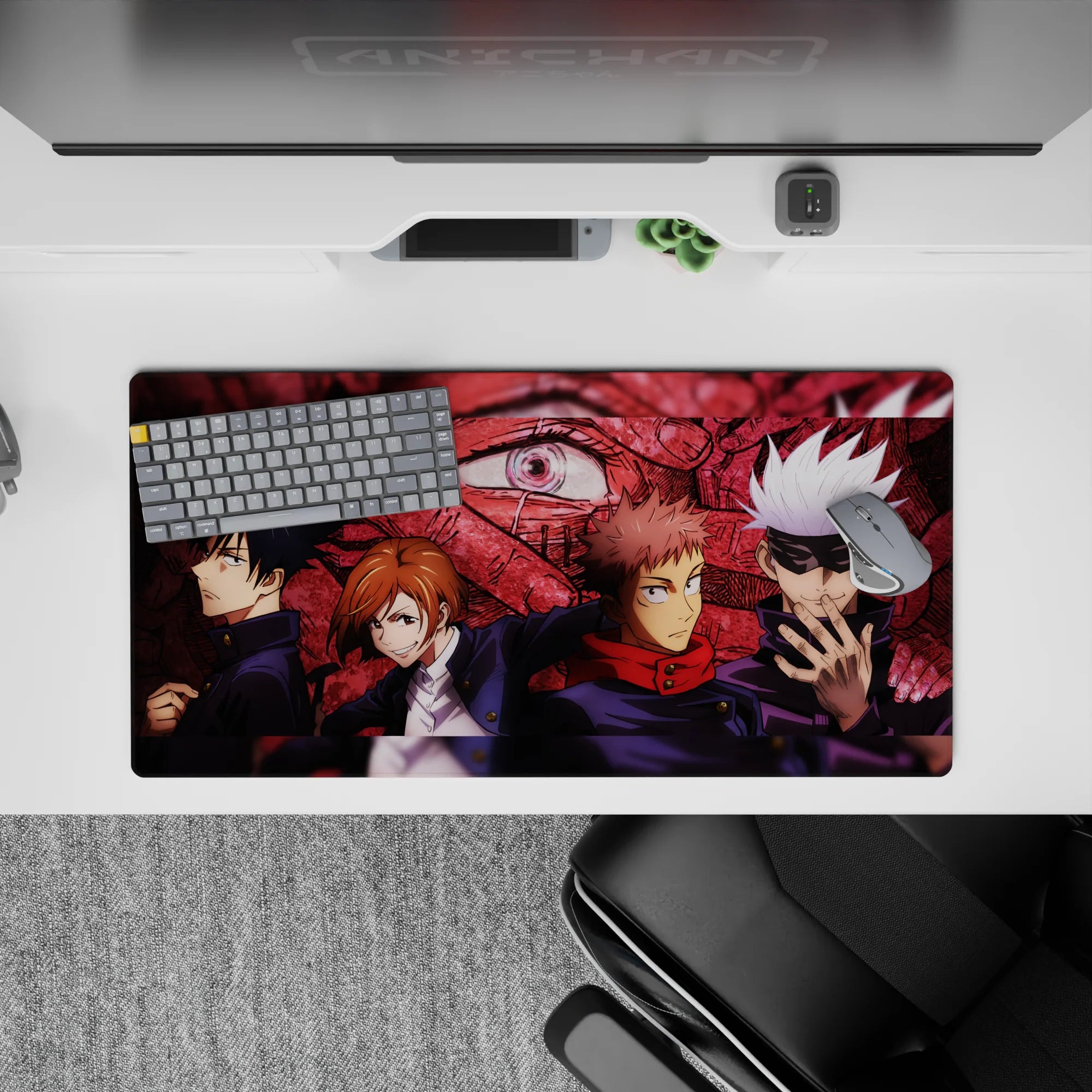 Jujutsu Kaisen Deskmat | Mousepad | Deskpad - Sorcerer Squad - AniChan