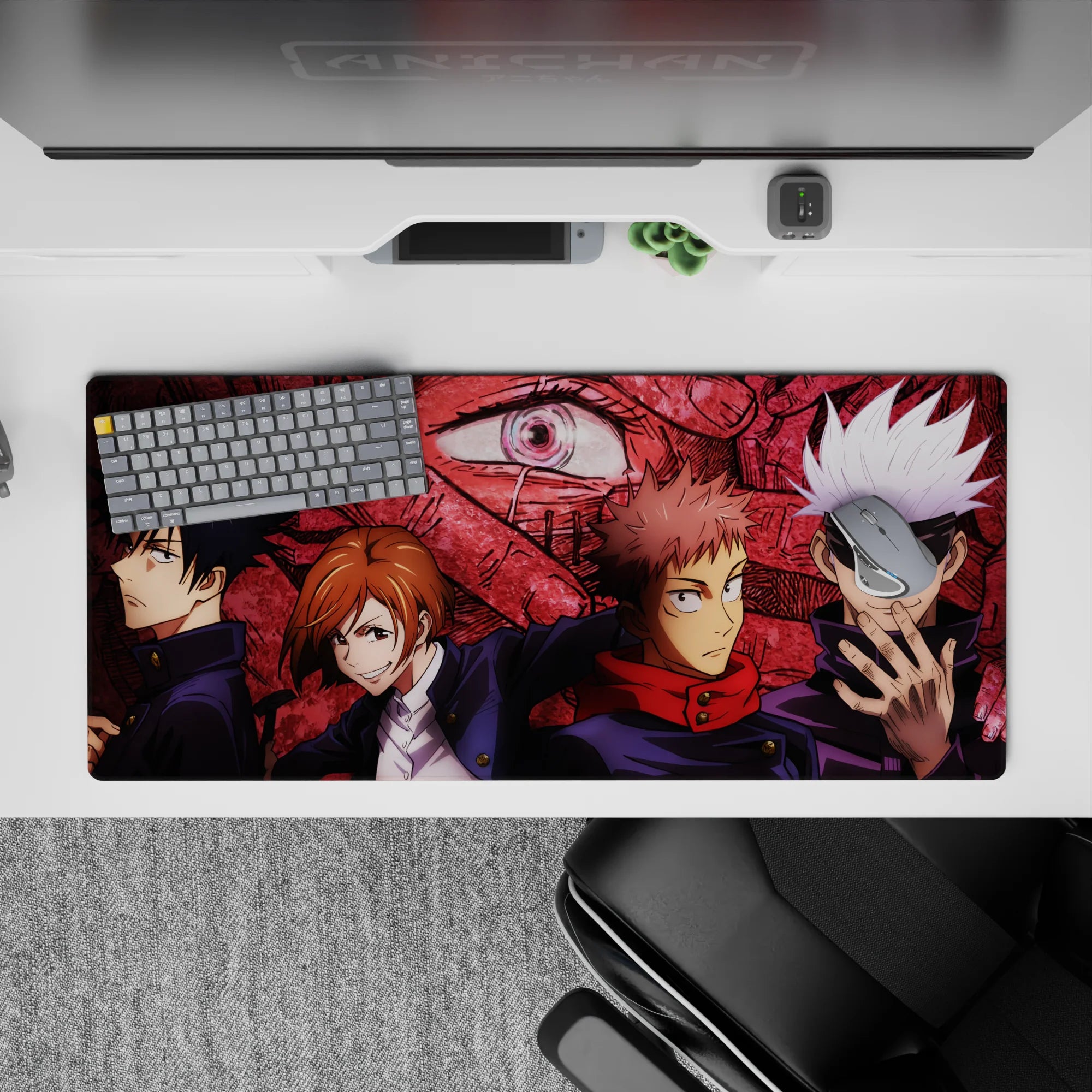 Jujutsu Kaisen Deskmat | Mousepad | Deskpad - Sorcerer Squad - AniChan