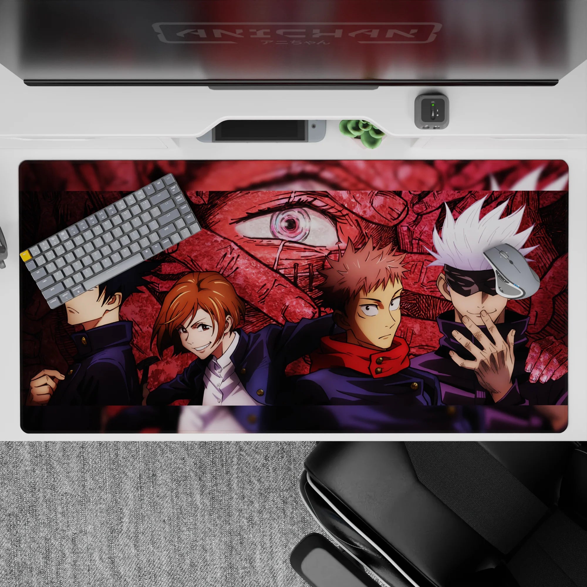 Jujutsu Kaisen Deskmat | Mousepad | Deskpad - Sorcerer Squad - AniChan