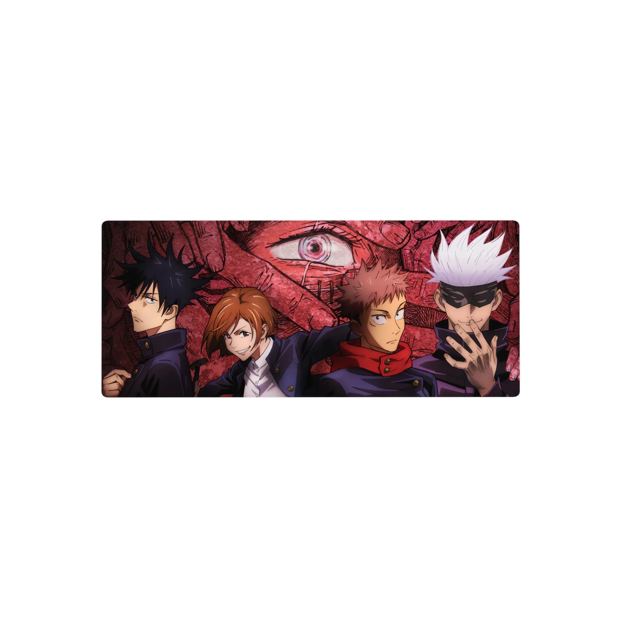 Jujutsu Kaisen Deskmat | Mousepad | Deskpad - Sorcerer Squad - AniChan