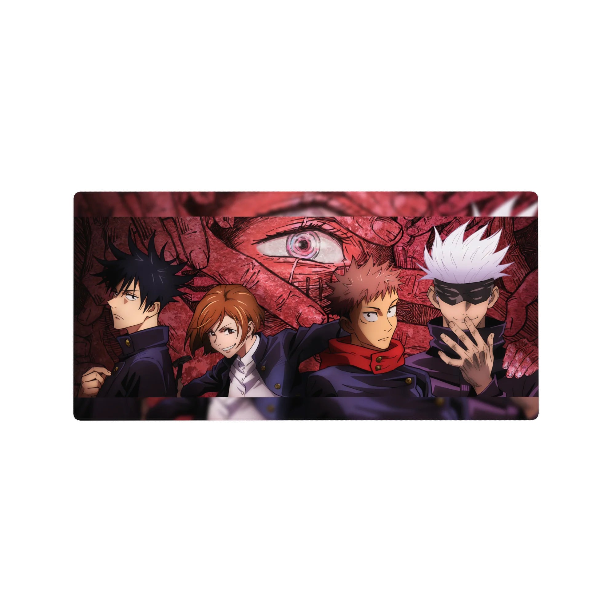 Jujutsu Kaisen Deskmat | Mousepad | Deskpad - Sorcerer Squad - AniChan