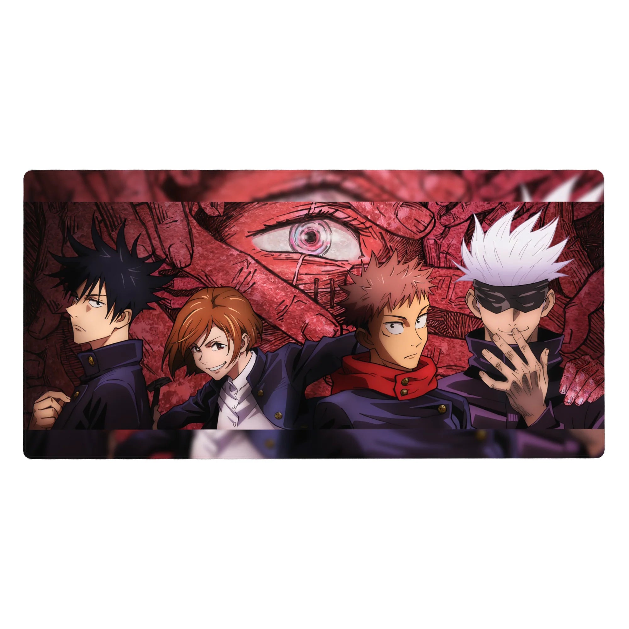 Jujutsu Kaisen Deskmat | Mousepad | Deskpad - Sorcerer Squad - AniChan