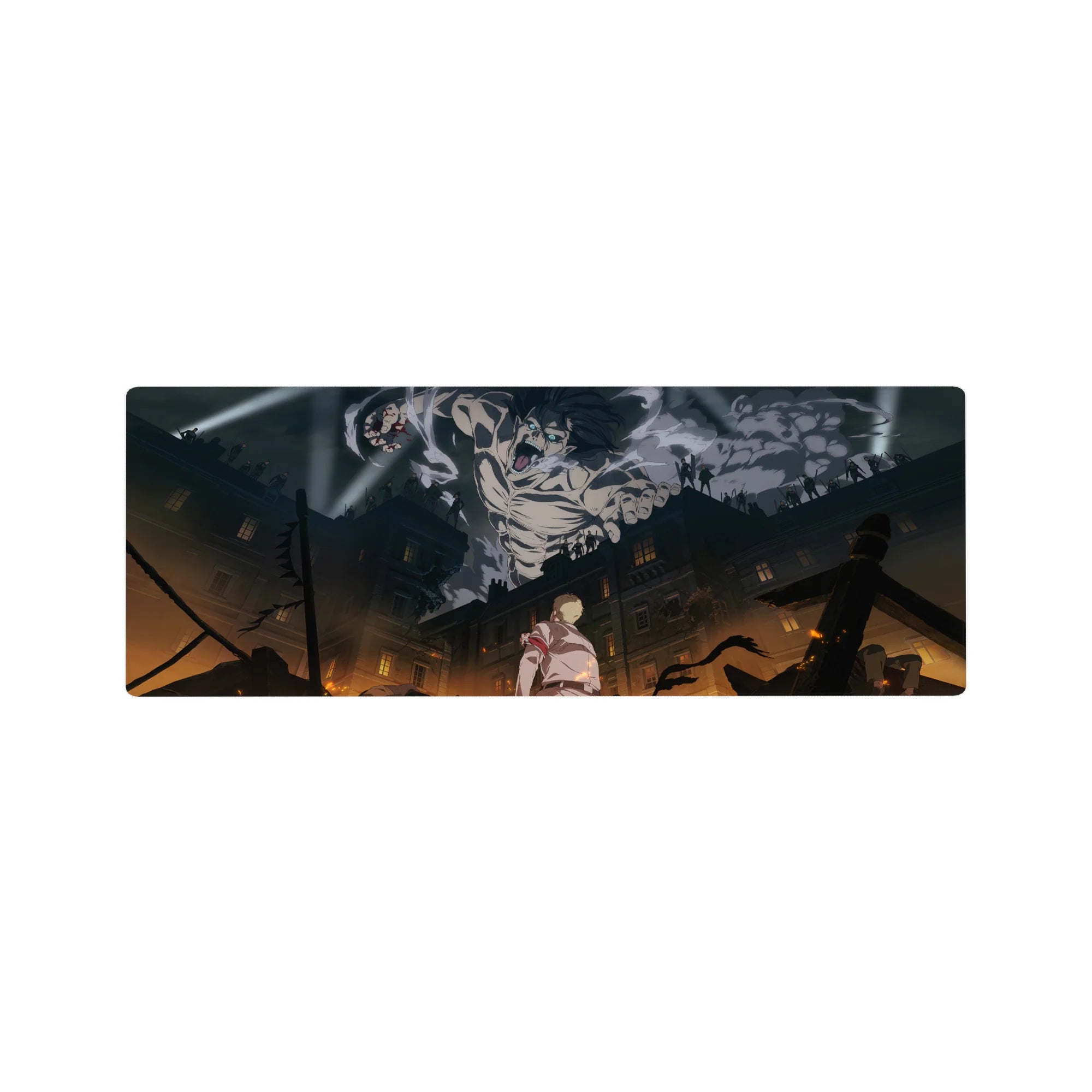 Attack on Titan - Anime Mouse Pad and Desk Pad - Titan’s Wrath - AniChan