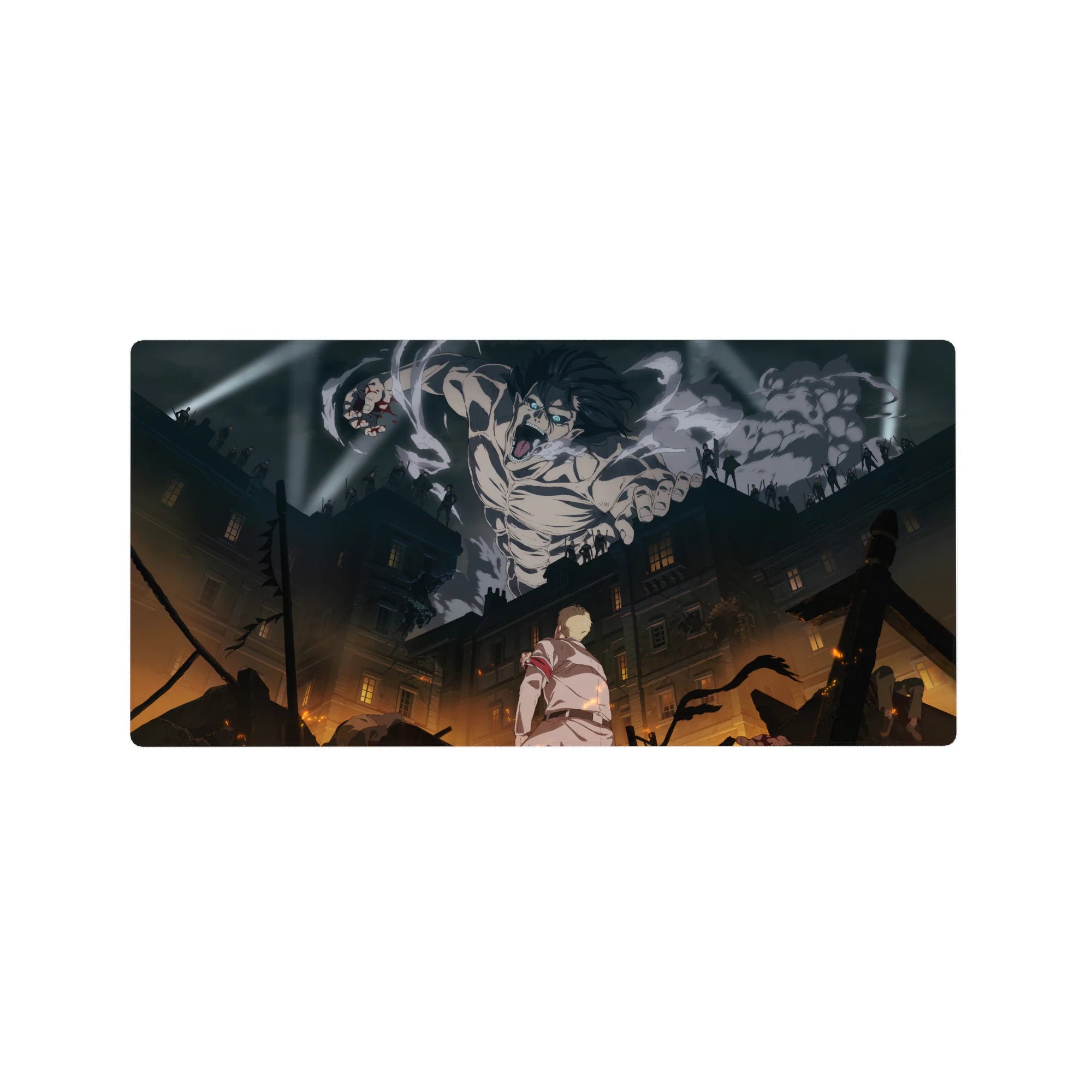 Attack on Titan - Anime Mouse Pad and Desk Pad - Titan’s Wrath - AniChan