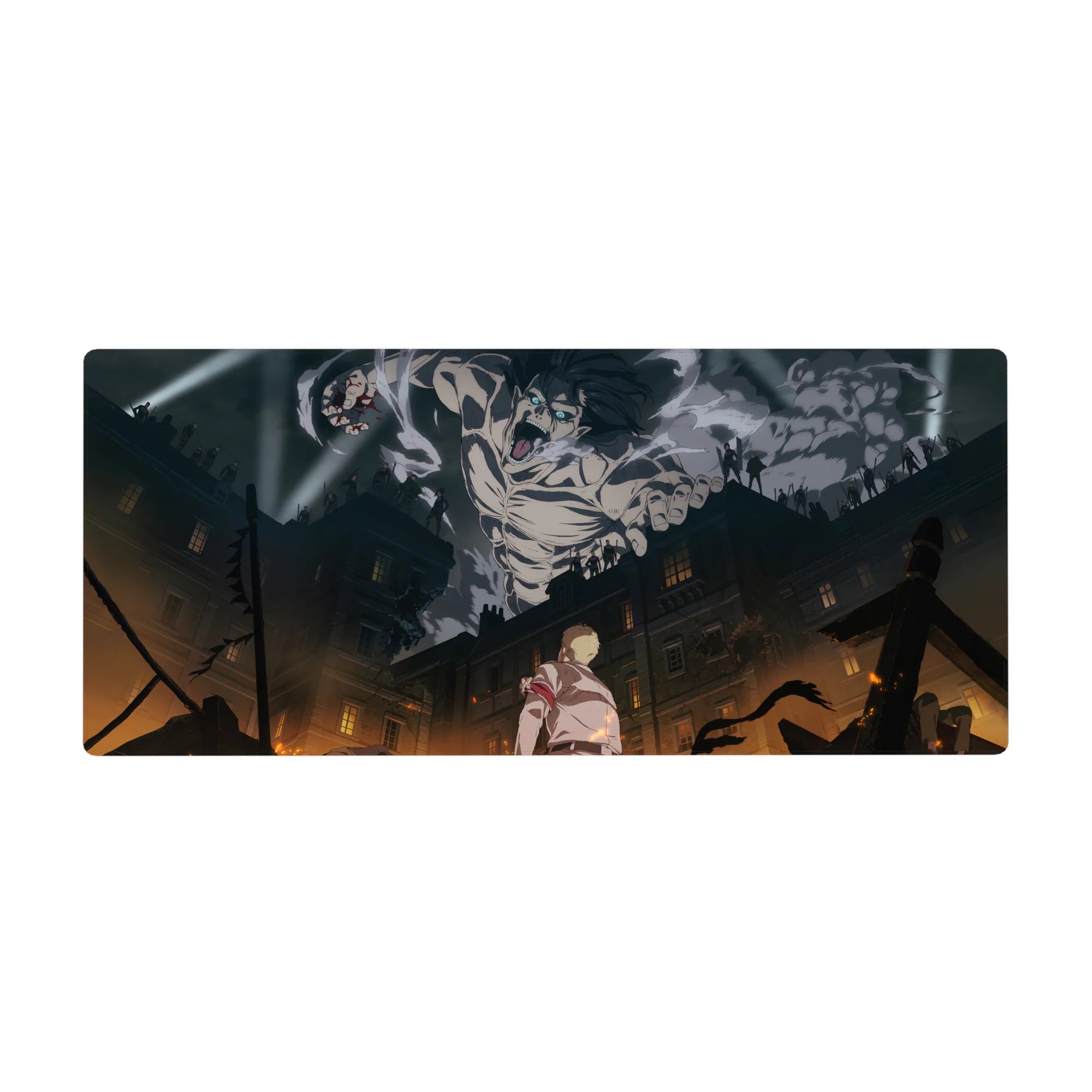 Attack on Titan - Anime Mouse Pad and Desk Pad - Titan’s Wrath - AniChan