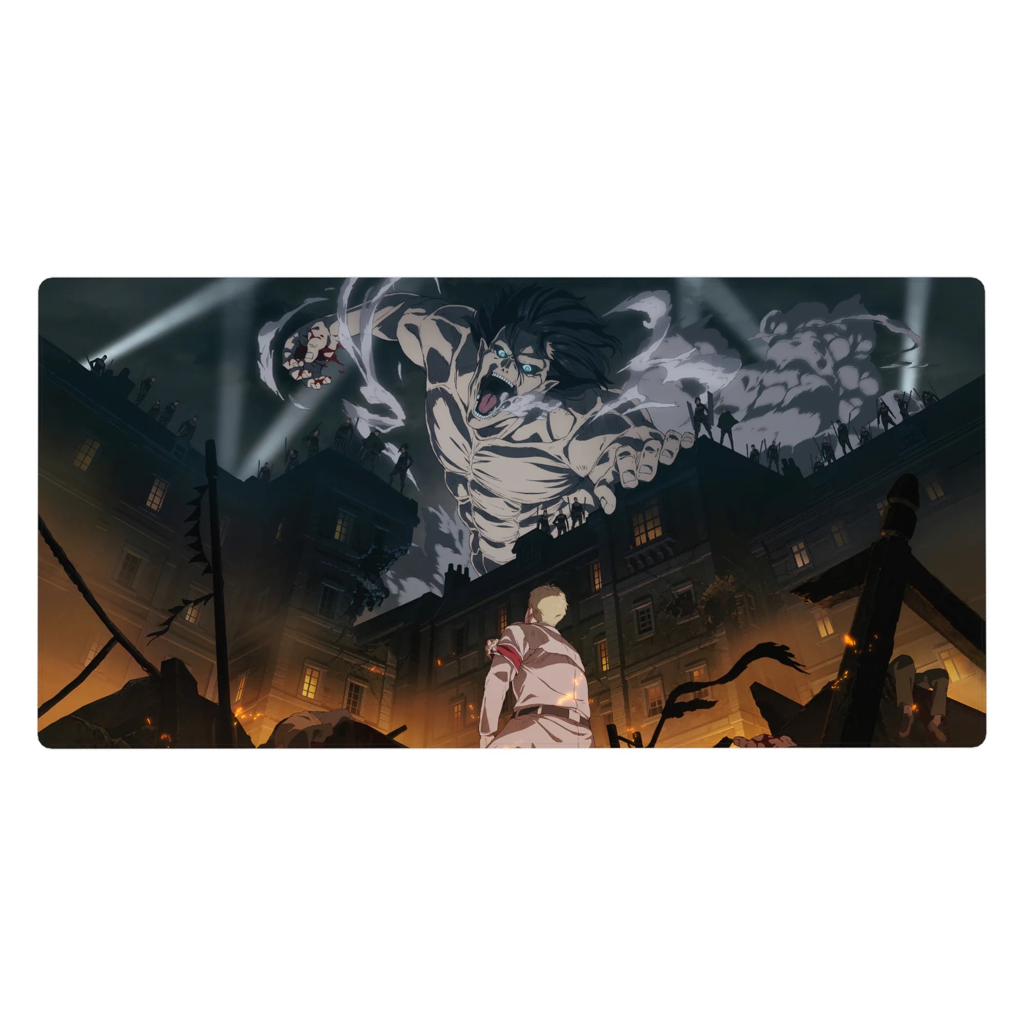 Attack on Titan - Anime Mouse Pad and Desk Pad - Titan’s Wrath - AniChan