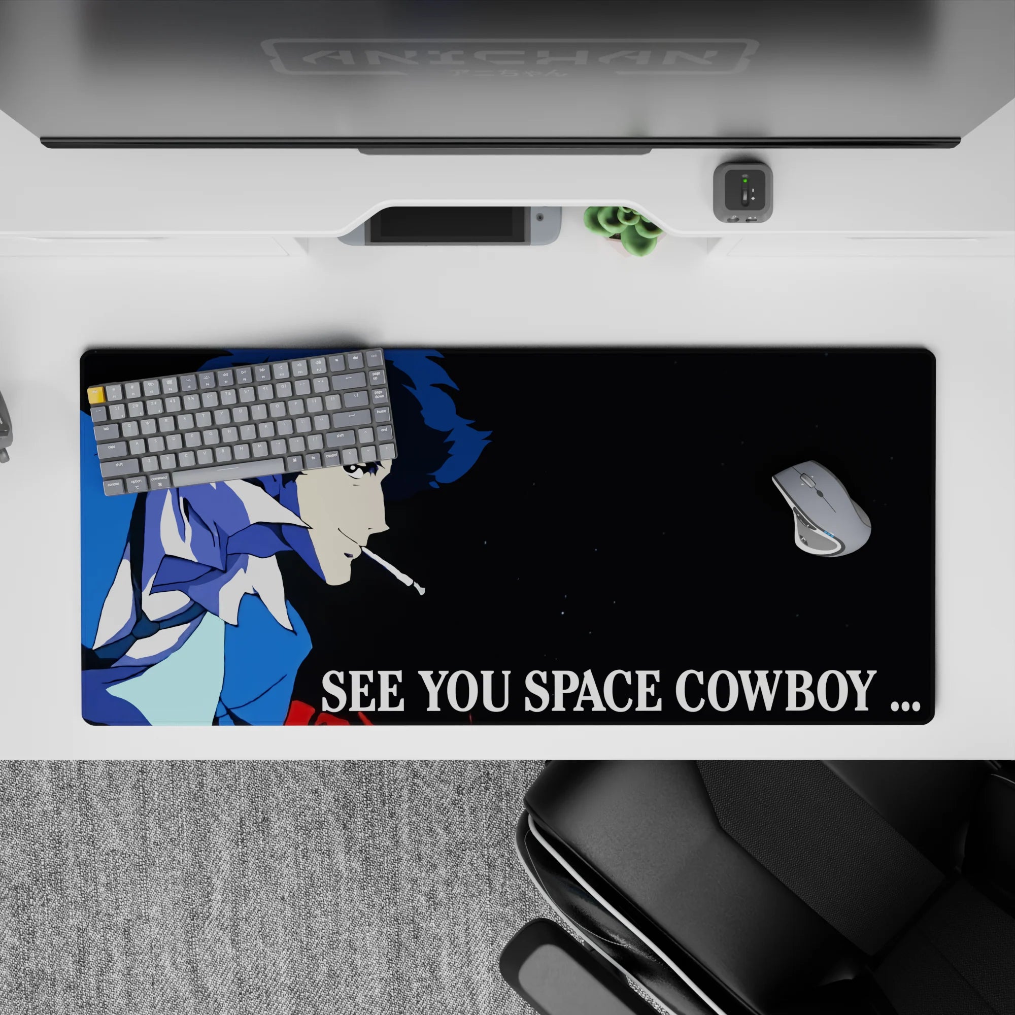 Cowboy Bepop - Anime Mouse Pad and Desk Pad - Starlit Farewell - AniChan