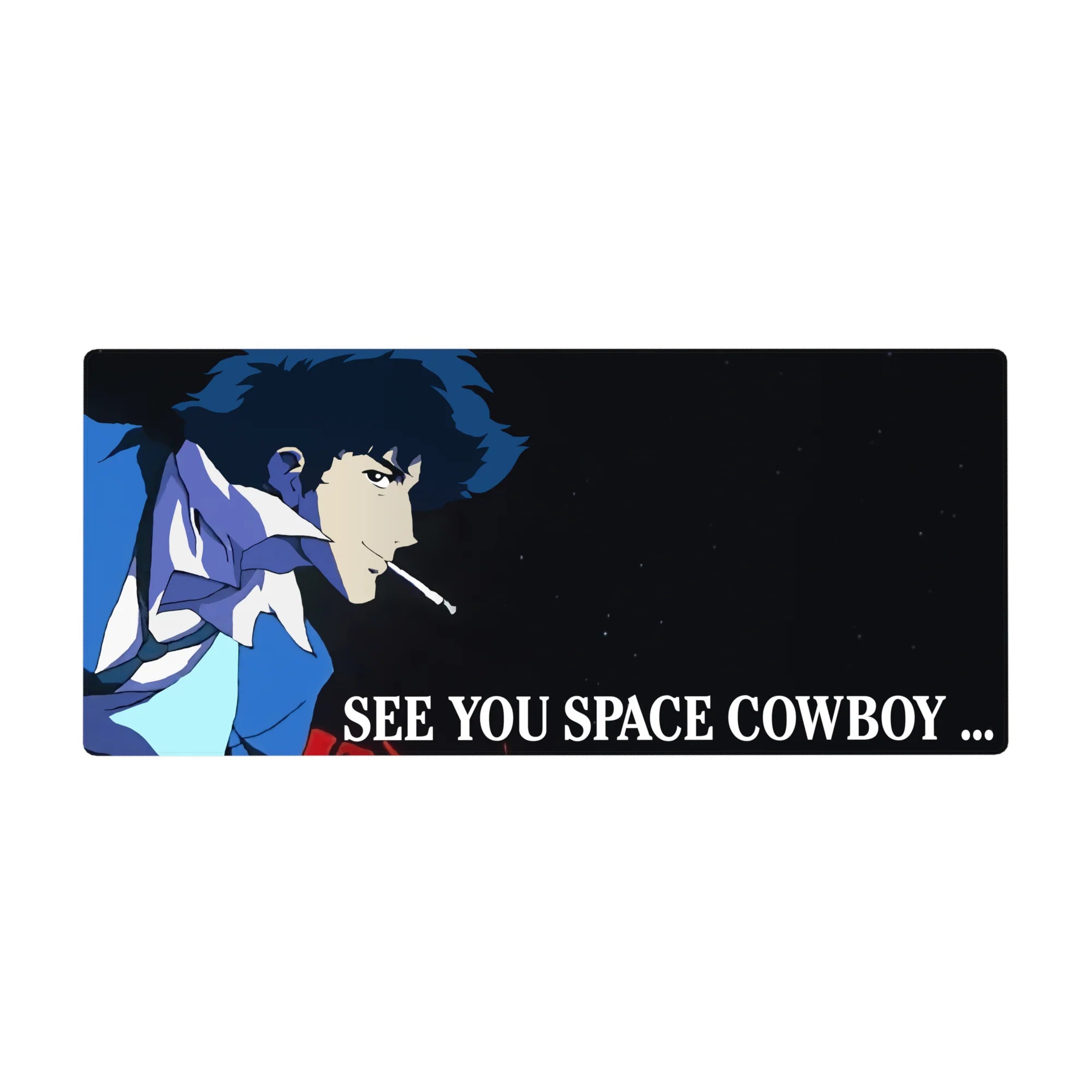 Cowboy Bepop - Anime Mouse Pad and Desk Pad - Starlit Farewell - AniChan