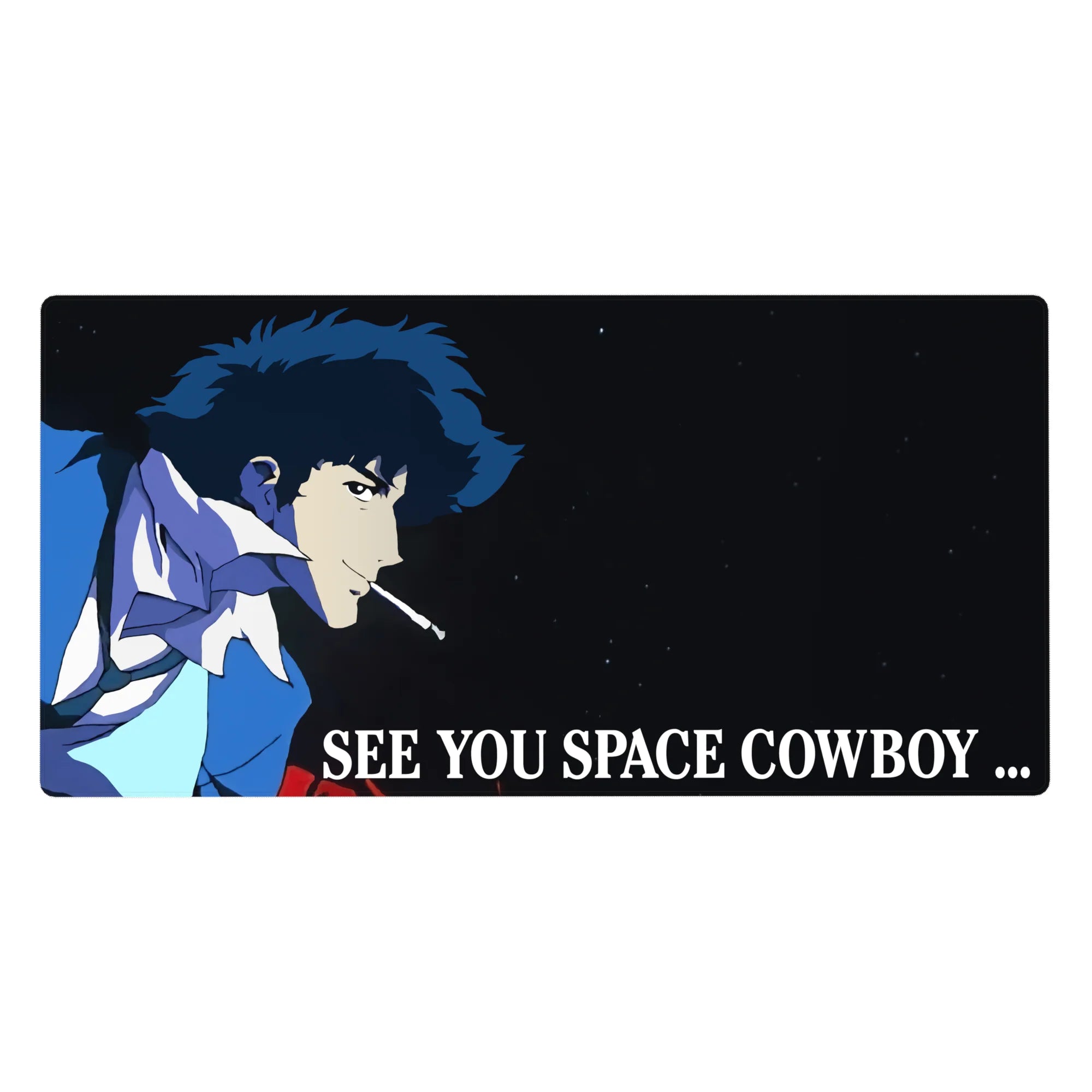 Cowboy Bepop - Anime Mouse Pad and Desk Pad - Starlit Farewell - AniChan