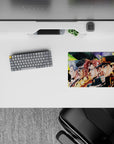 JoJo Deskmat | Mousepad | Deskpad - Stardust Crusaders Lineup - AniChan