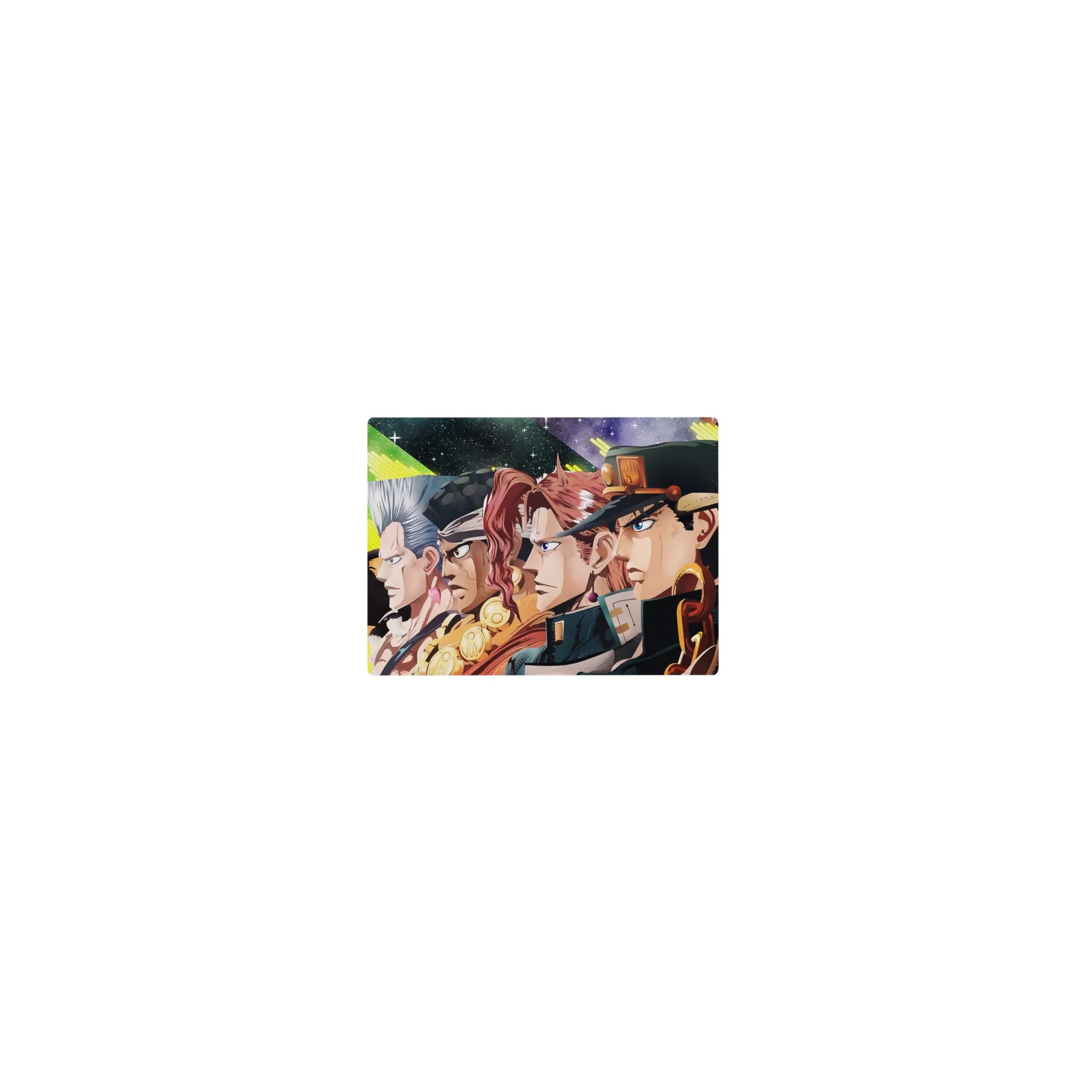 JoJo Deskmat | Mousepad | Deskpad - Stardust Crusaders Lineup - AniChan