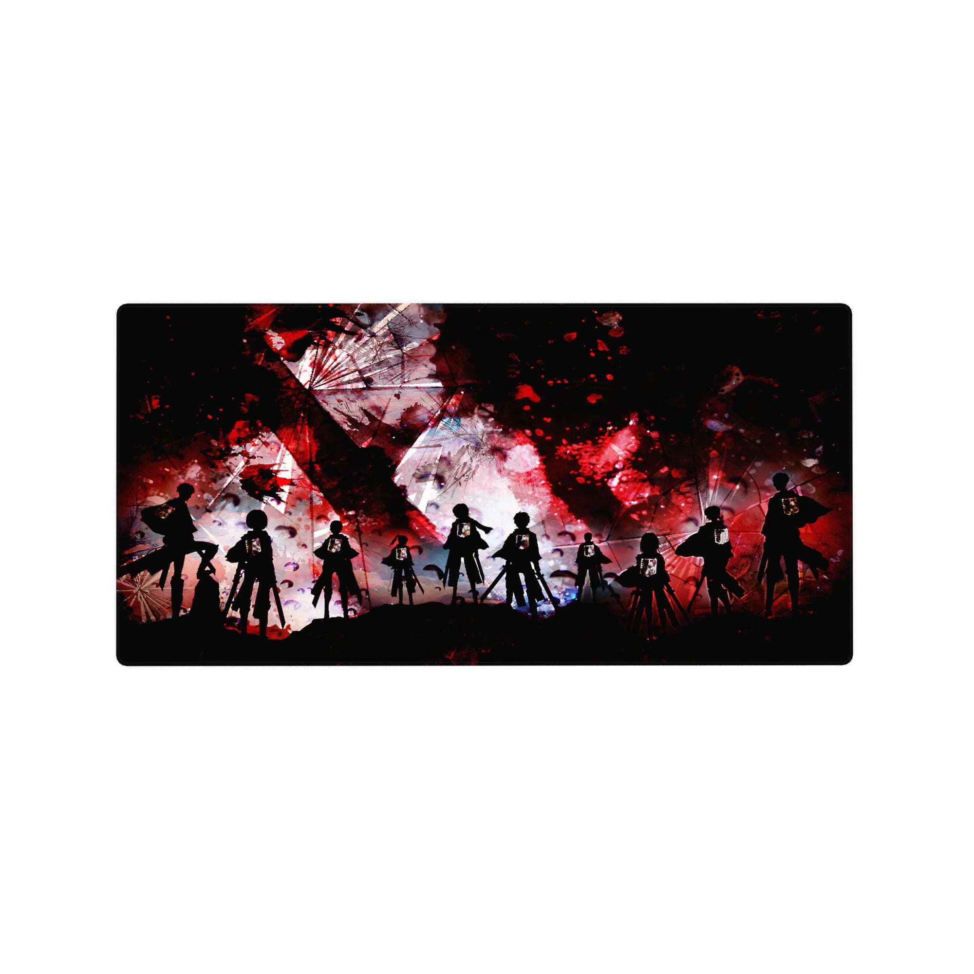 Attack on Titan - Anime Mouse Pad and Desk Pad - Bloodstained Freedom - AniChan