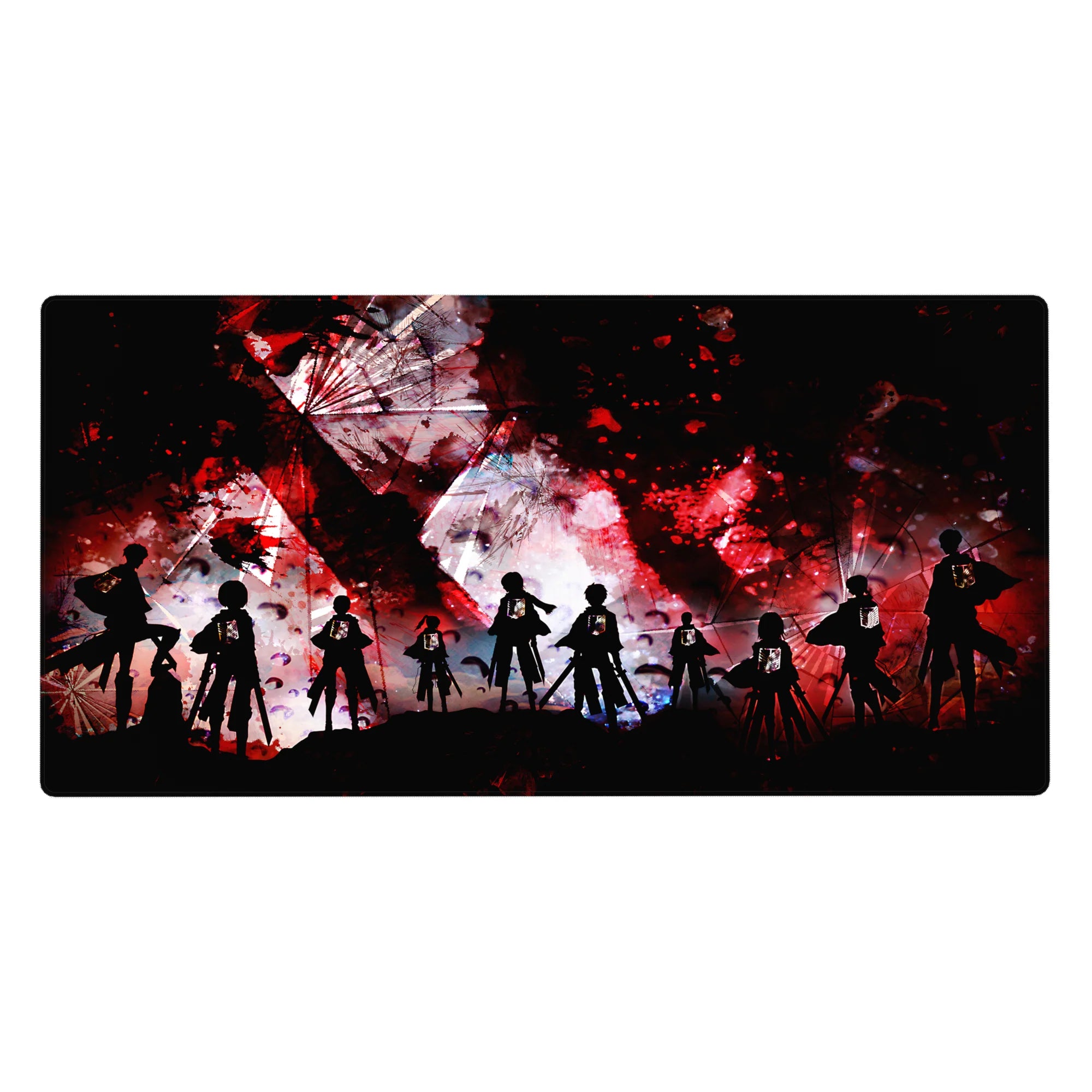 Attack on Titan - Anime Mouse Pad and Desk Pad - Bloodstained Freedom - AniChan