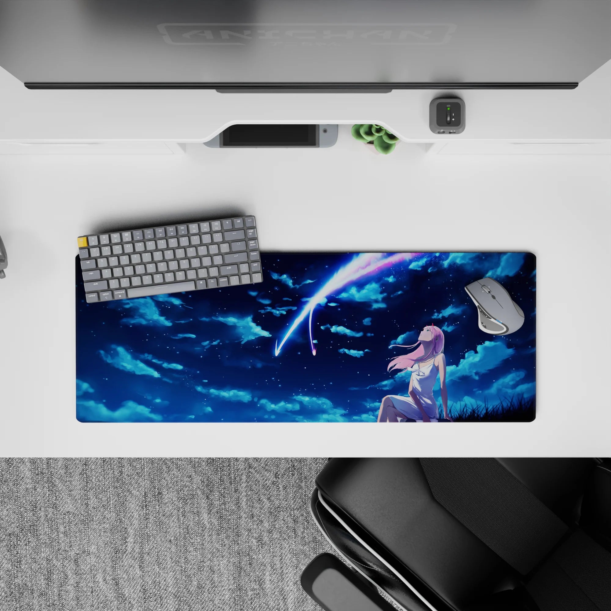 Darling In The Franxx - Anime Mouse Pad and Desk Pad - Zero Two Starfall - AniChan