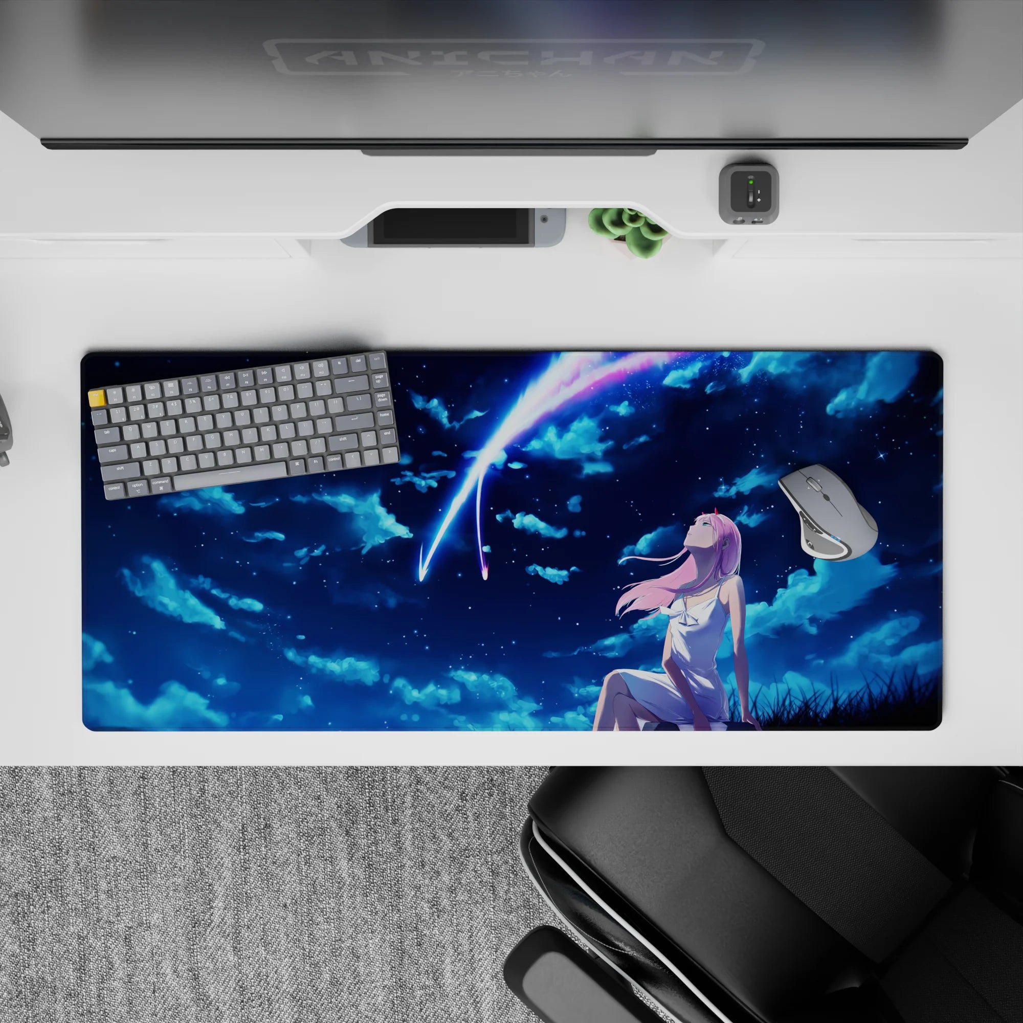 Darling In The Franxx - Anime Mouse Pad and Desk Pad - Zero Two Starfall - AniChan