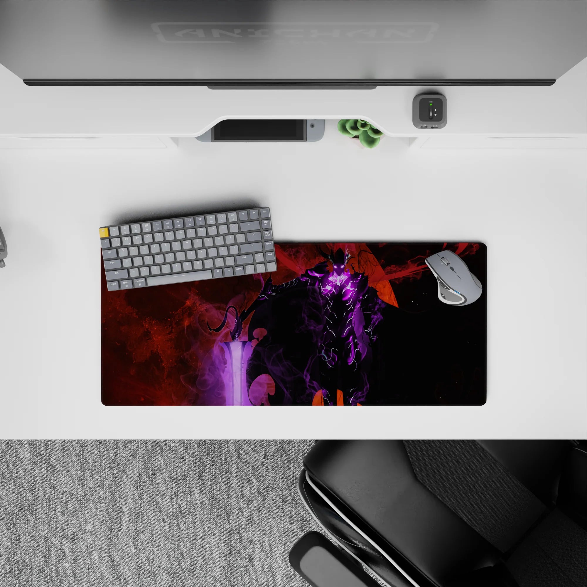 Solo Leveling Deskmat | Mousepad | Deskpad - Shadow Inferno