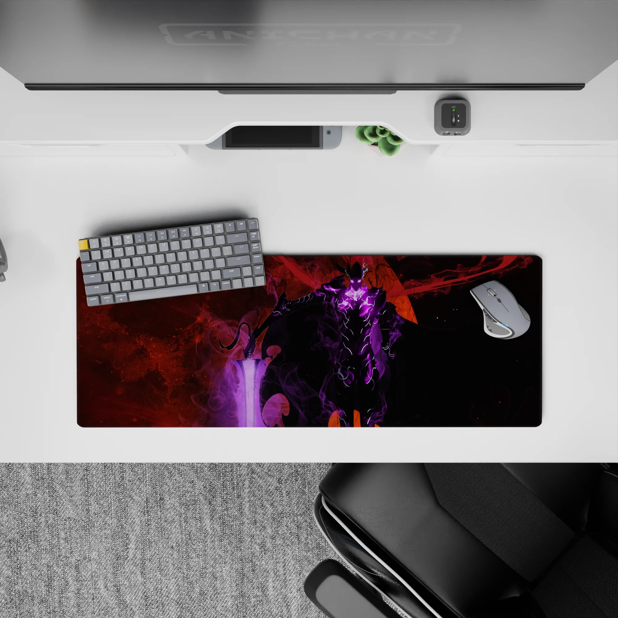 Solo Leveling Deskmat | Mousepad | Deskpad - Shadow Inferno