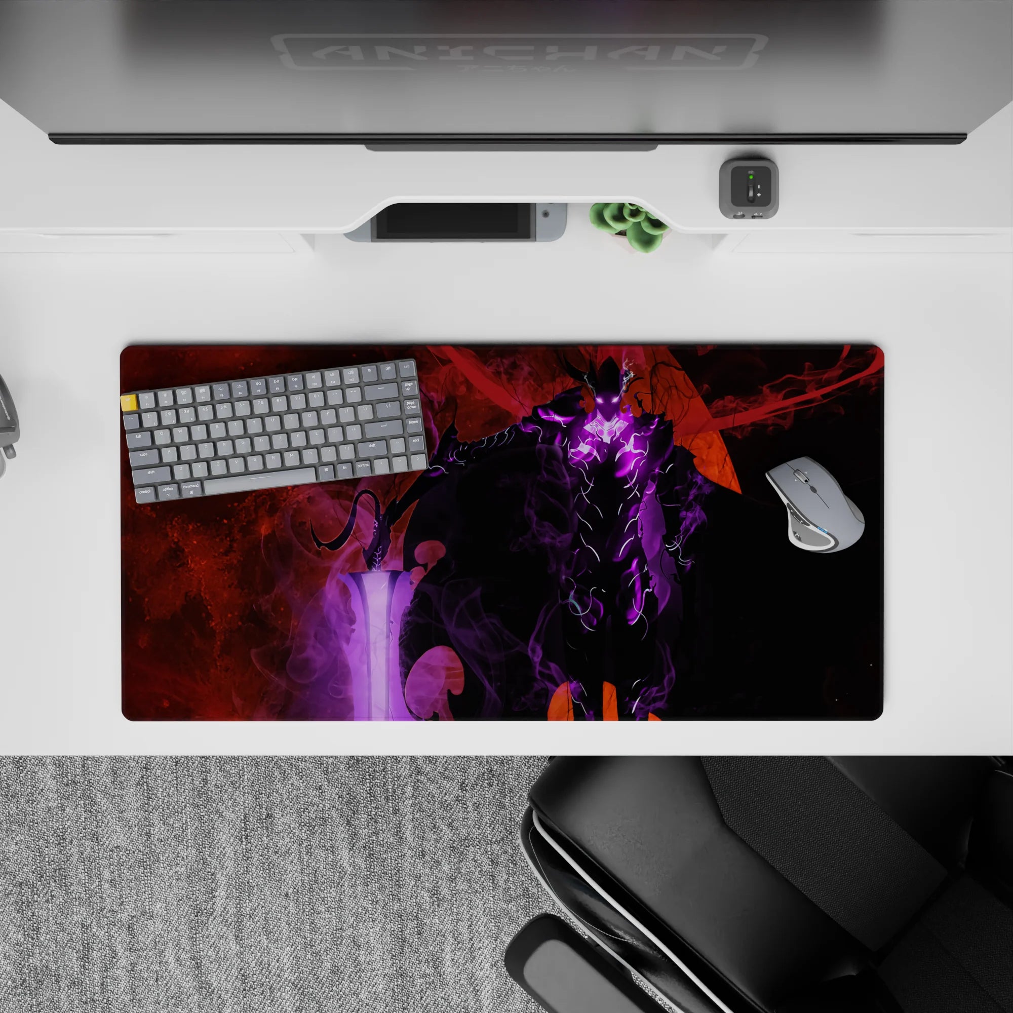 Solo Leveling Deskmat | Mousepad | Deskpad - Shadow Inferno