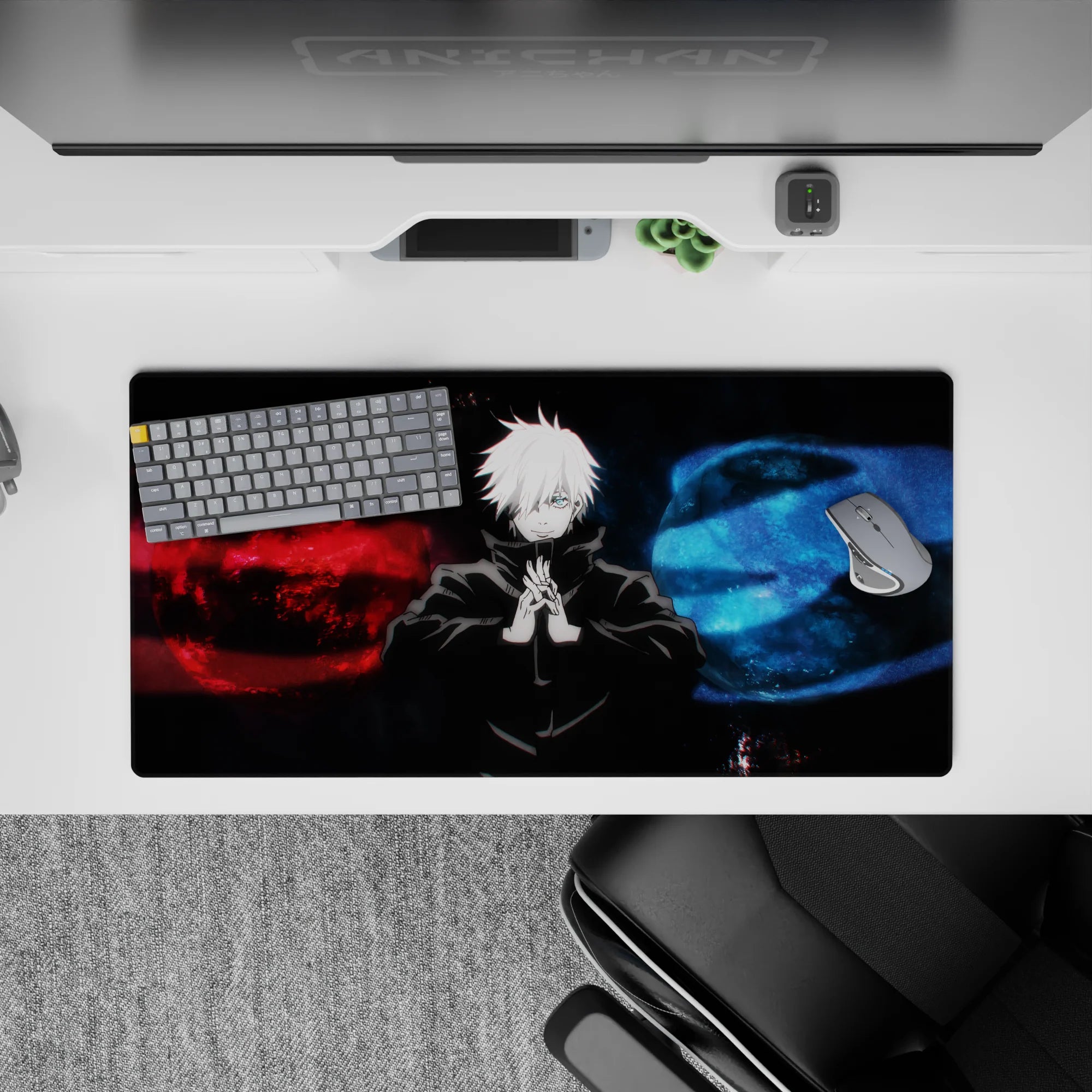 Jujutsu Kaisen Deskmat | Mousepad | Deskpad - Cosmic Duality - AniChan