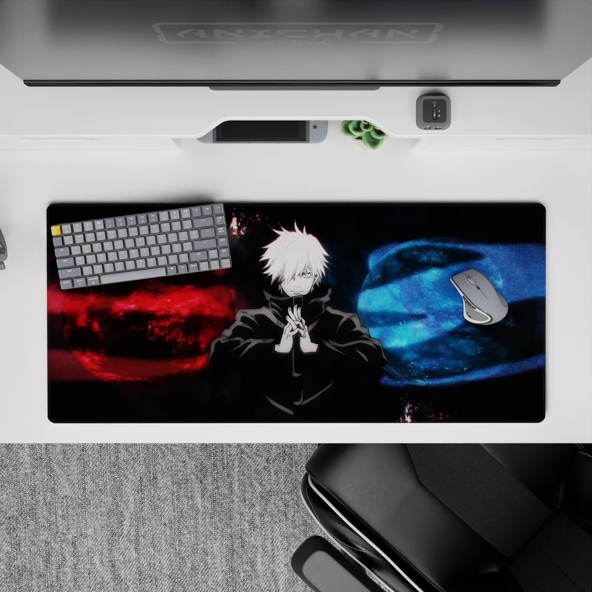 Jujutsu Kaisen Deskmat | Mousepad | Deskpad - Cosmic Duality - AniChan