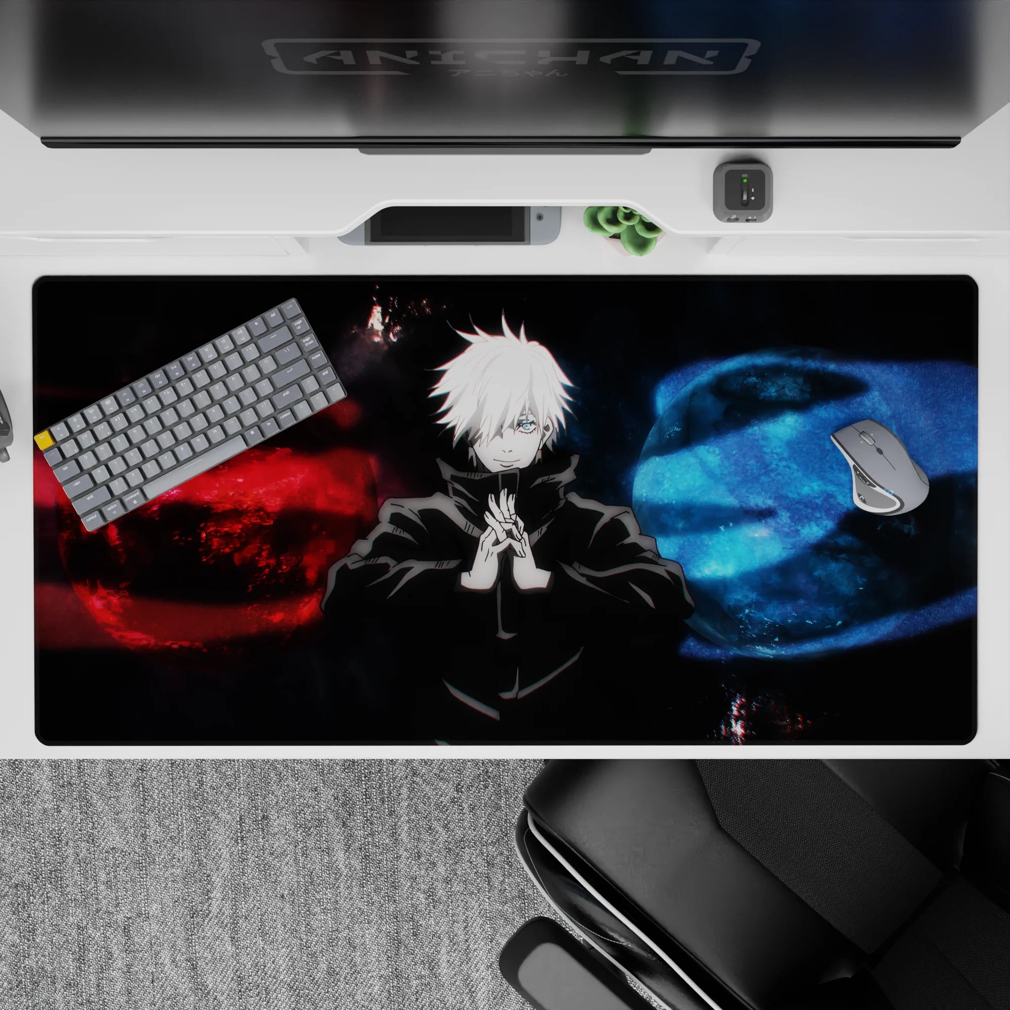 Jujutsu Kaisen Deskmat | Mousepad | Deskpad - Cosmic Duality - AniChan