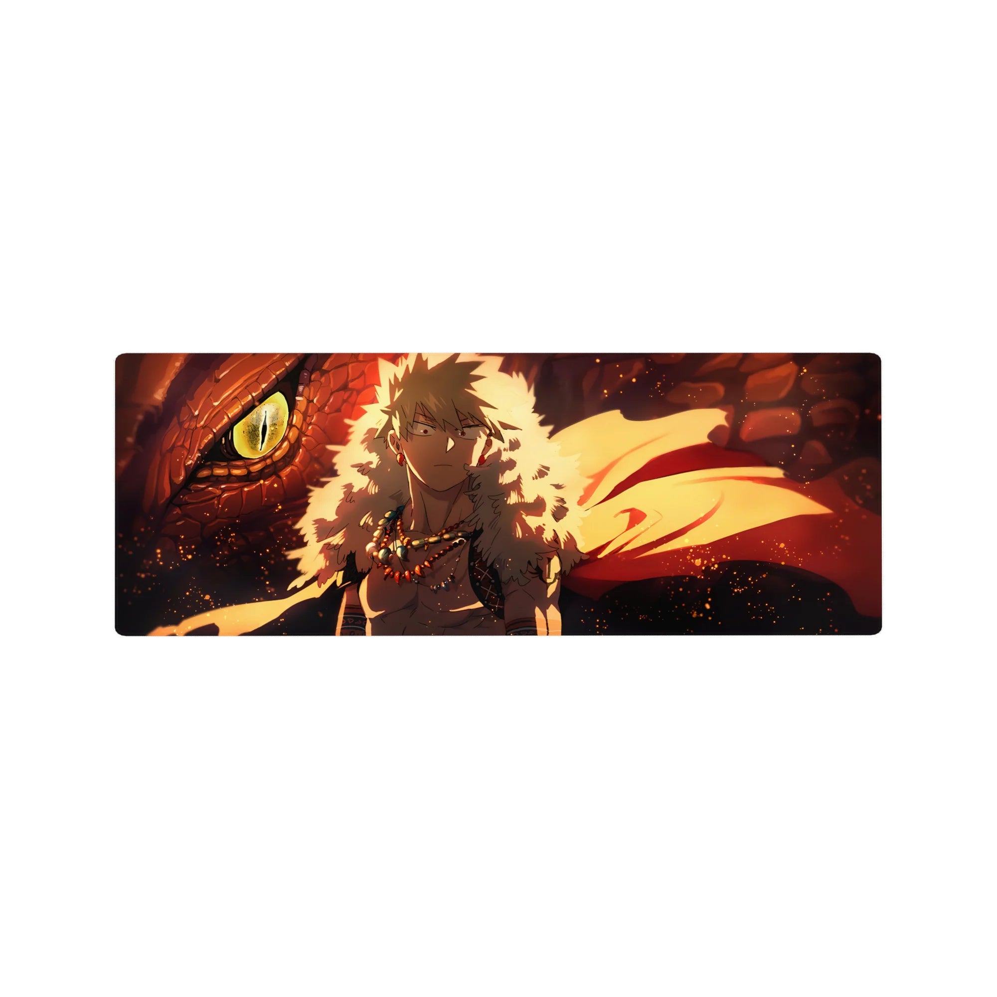 My Hero Academia Deskmat | Mousepad | Deskpad - Dragon Fire Bakugo - AniChan