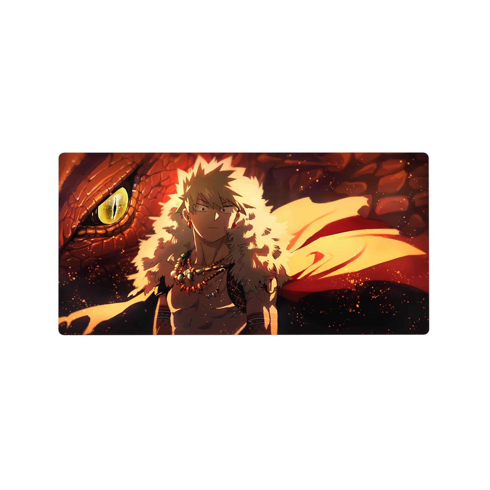 My Hero Academia Deskmat | Mousepad | Deskpad - Dragon Fire Bakugo - AniChan