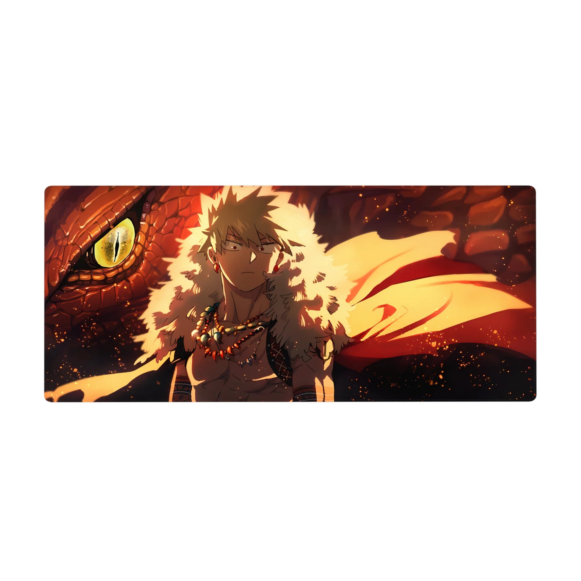 My Hero Academia Deskmat | Mousepad | Deskpad - Dragon Fire Bakugo - AniChan