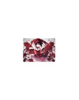Classic anime girl mouse pad 14x10 inches with twin-tail heroine, lace dress, ribbons, and sci‑fi accents.