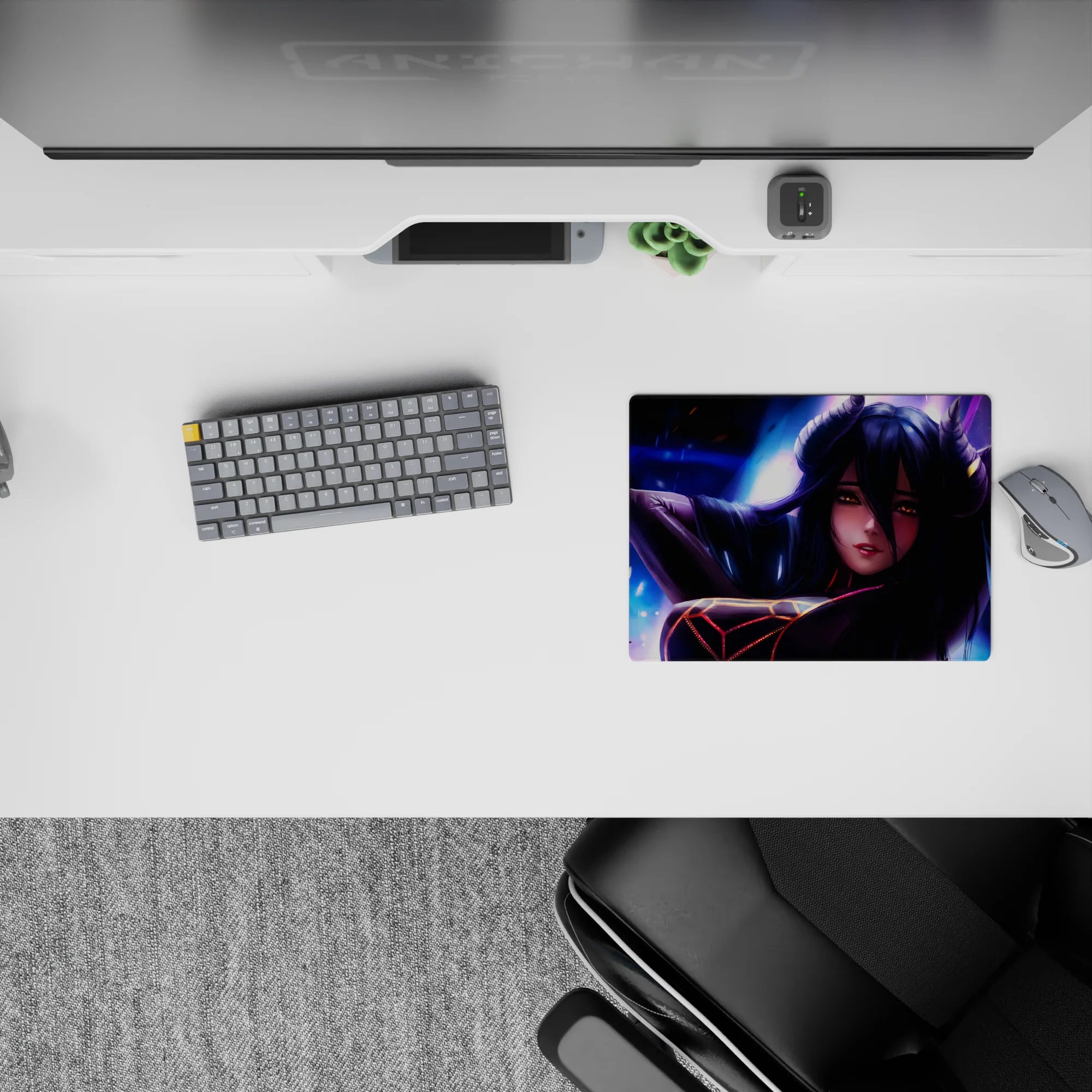 Overlord Deskmat | Mousepad | Deskpad - Sublime Darkness - AniChan