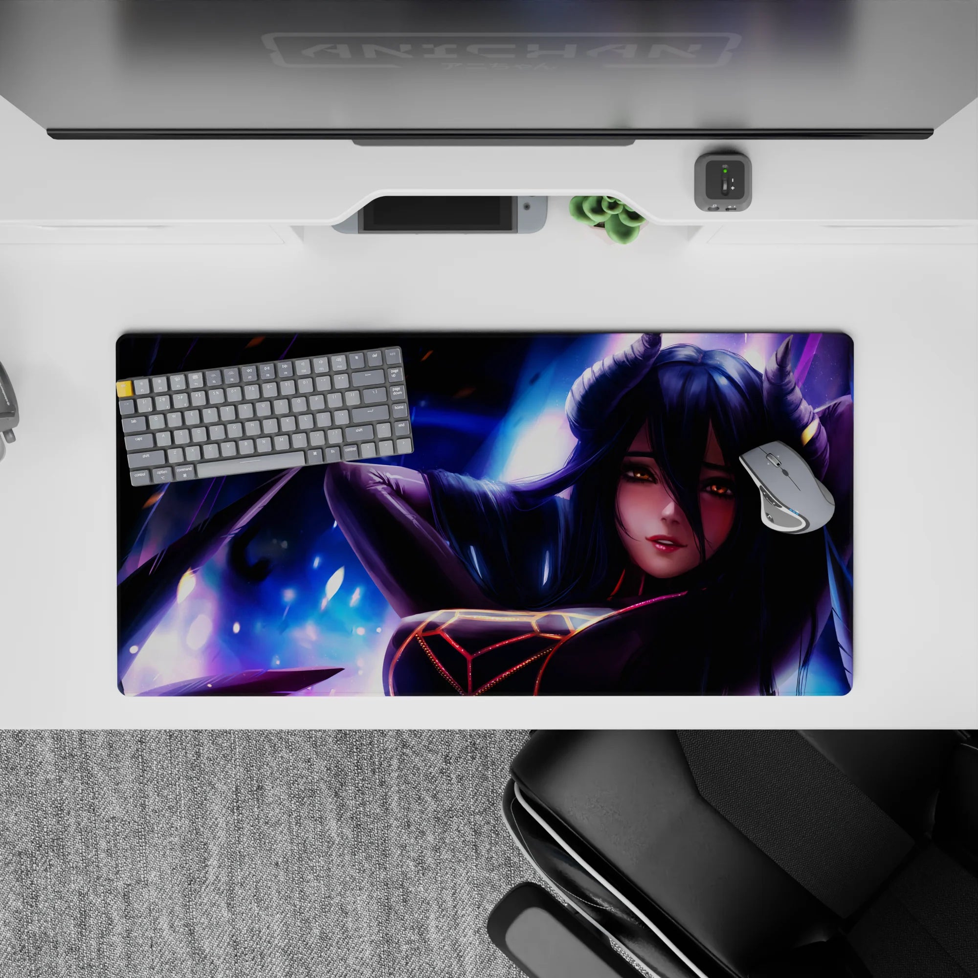 Overlord Deskmat | Mousepad | Deskpad - Sublime Darkness - AniChan