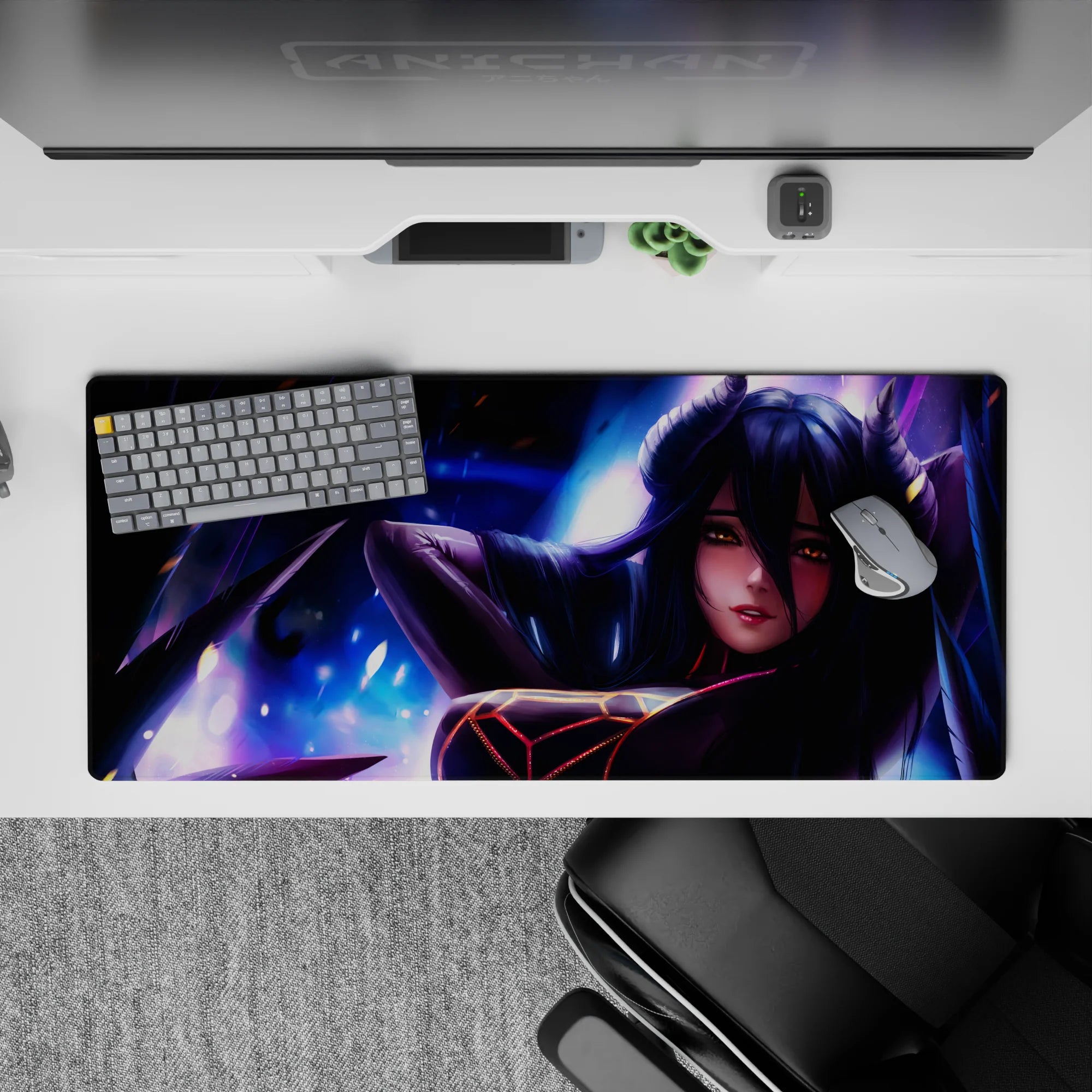 Overlord Deskmat | Mousepad | Deskpad - Sublime Darkness - AniChan