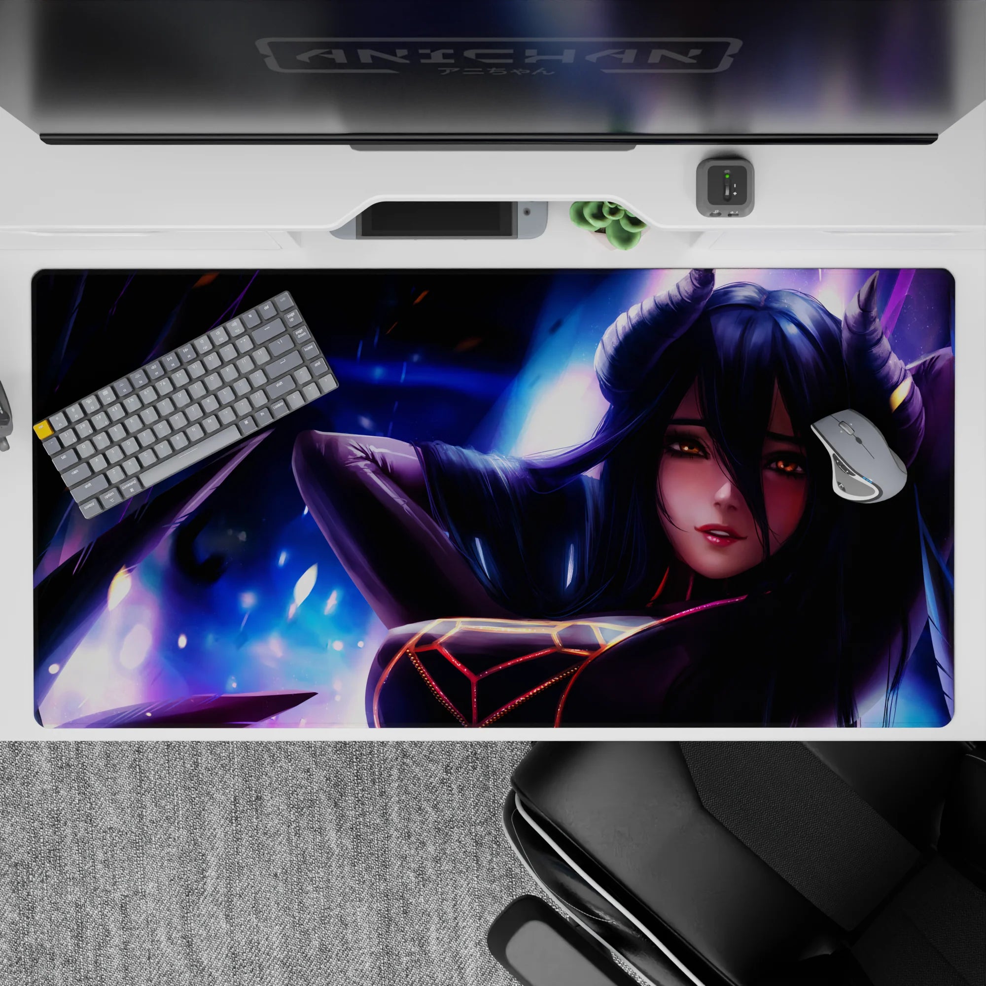 Overlord Deskmat | Mousepad | Deskpad - Sublime Darkness - AniChan