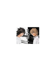 Death Note classic anime mouse pad 14x10 inches with split standoff design and bold logo.