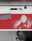 Darling In The Franxx - Anime Mouse Pad and Desk Pad - Zero Two Silhouette - AniChan