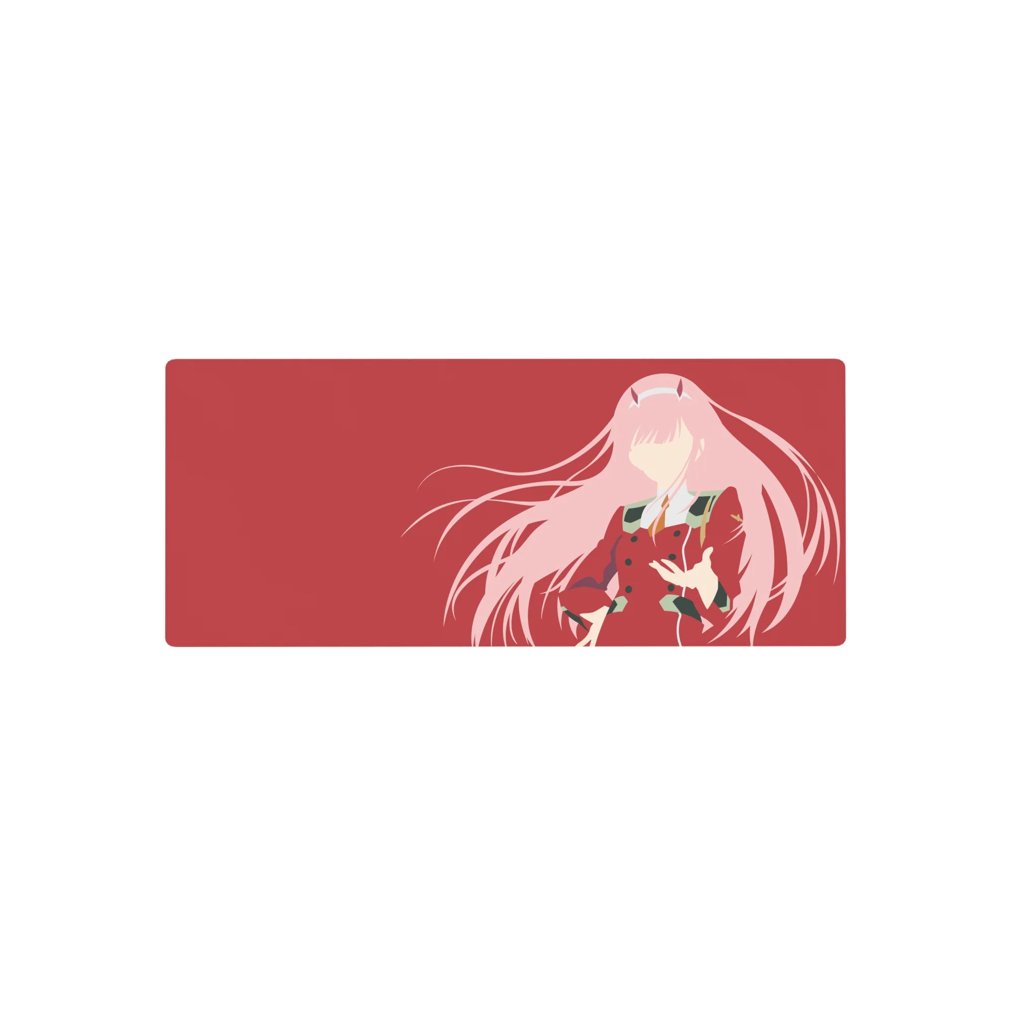 Darling In The Franxx - Anime Mouse Pad and Desk Pad - Zero Two Silhouette - AniChan