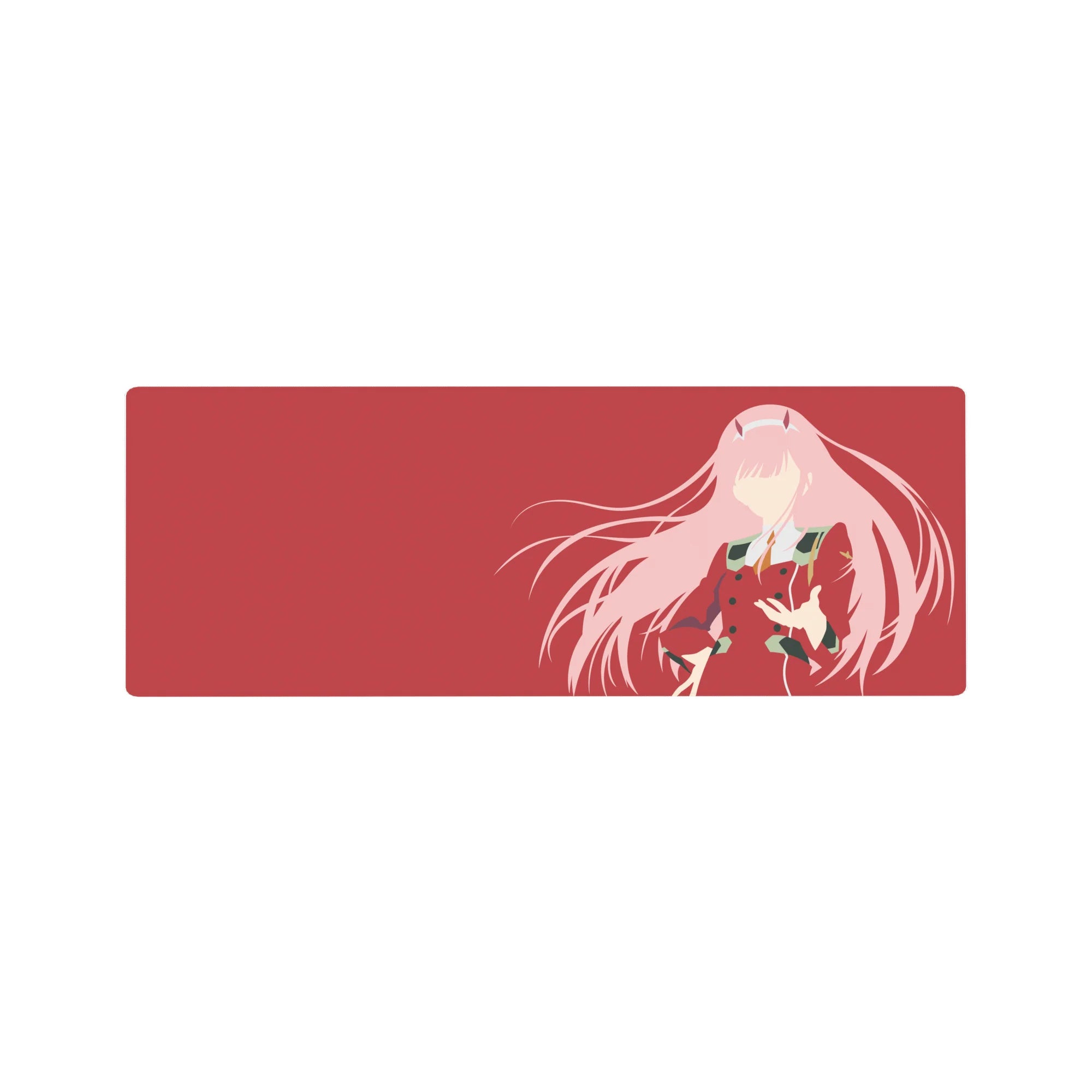 Darling In The Franxx - Anime Mouse Pad and Desk Pad - Zero Two Silhouette - AniChan