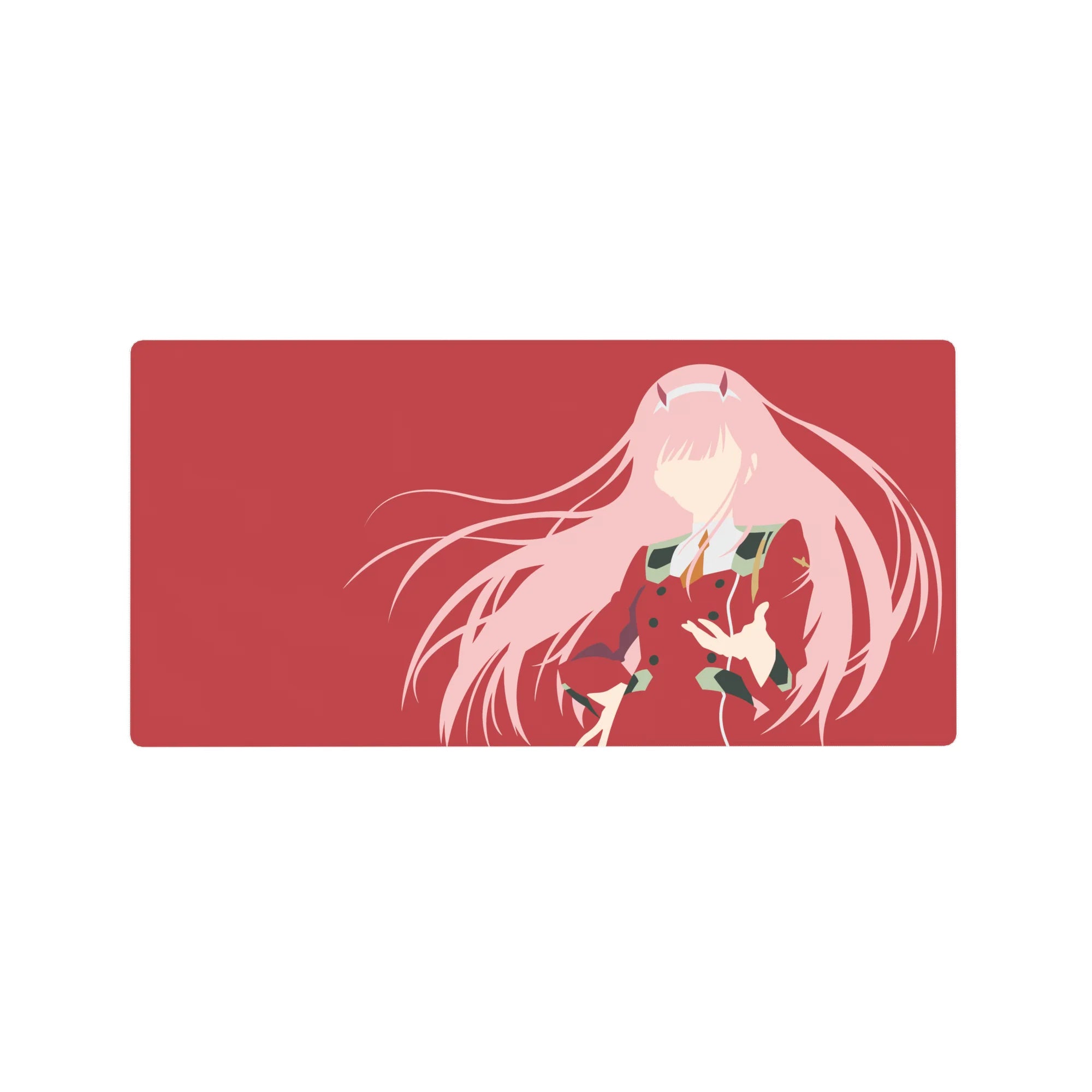 Darling In The Franxx - Anime Mouse Pad and Desk Pad - Zero Two Silhouette - AniChan